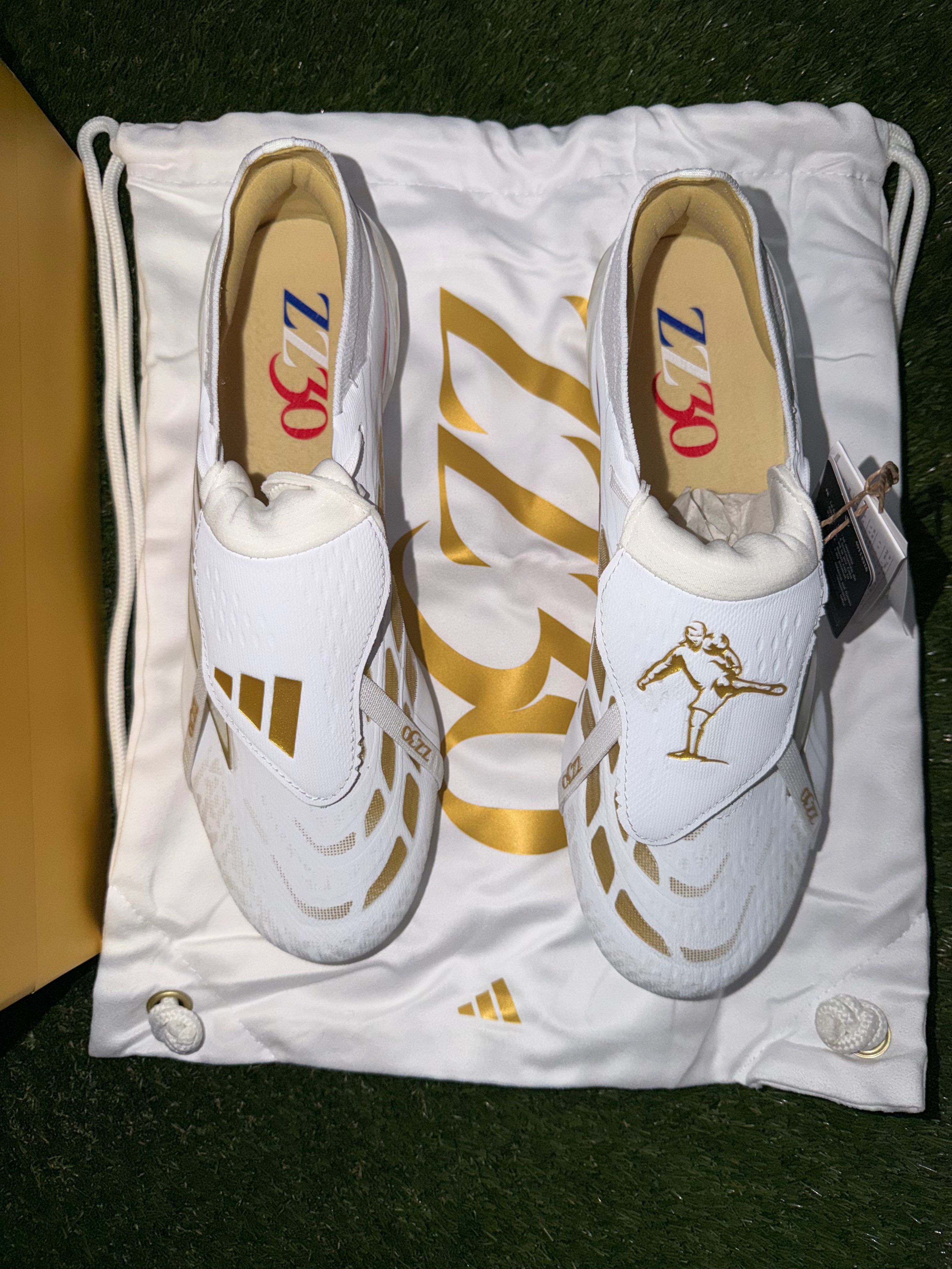Adidas Predator Elite Tonge Zidane Firm Ground Limited Edition White