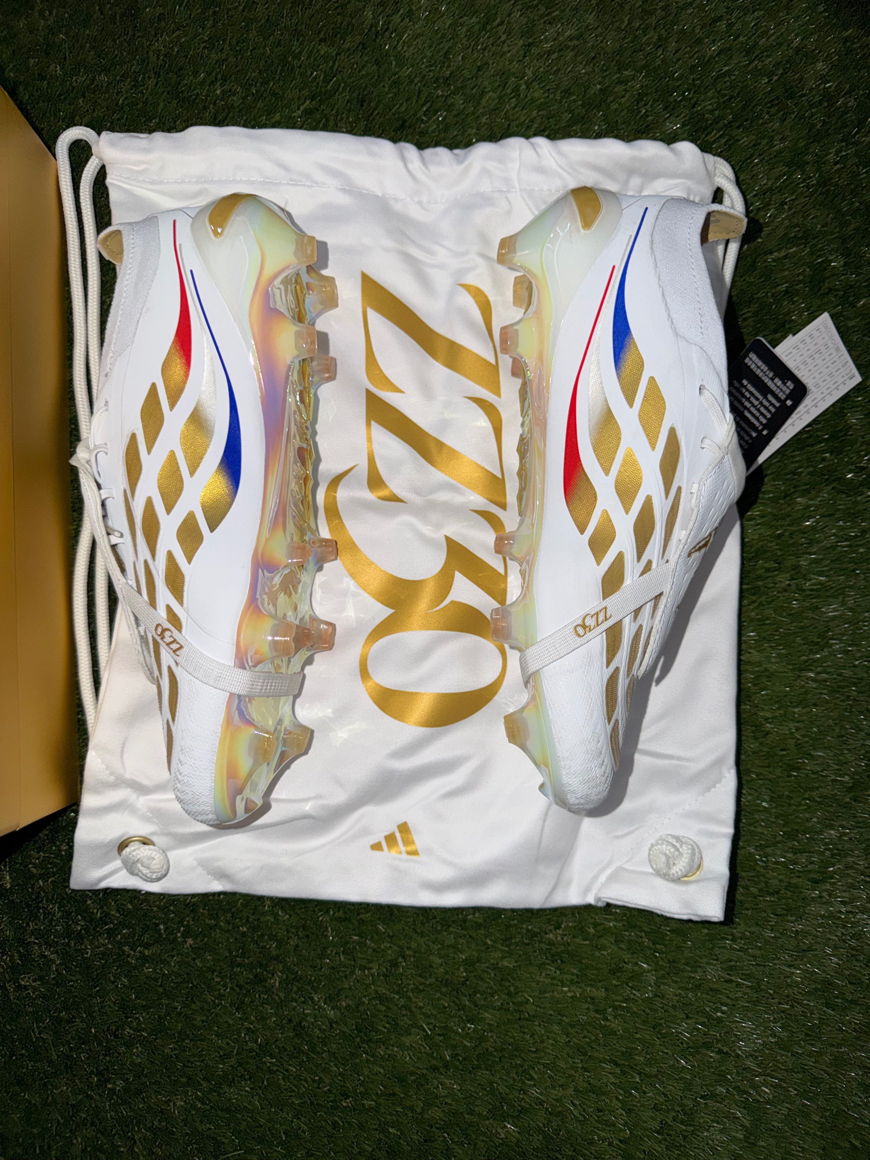 Adidas Predator Elite Tonge Zidane Firm Ground Limited Edition White