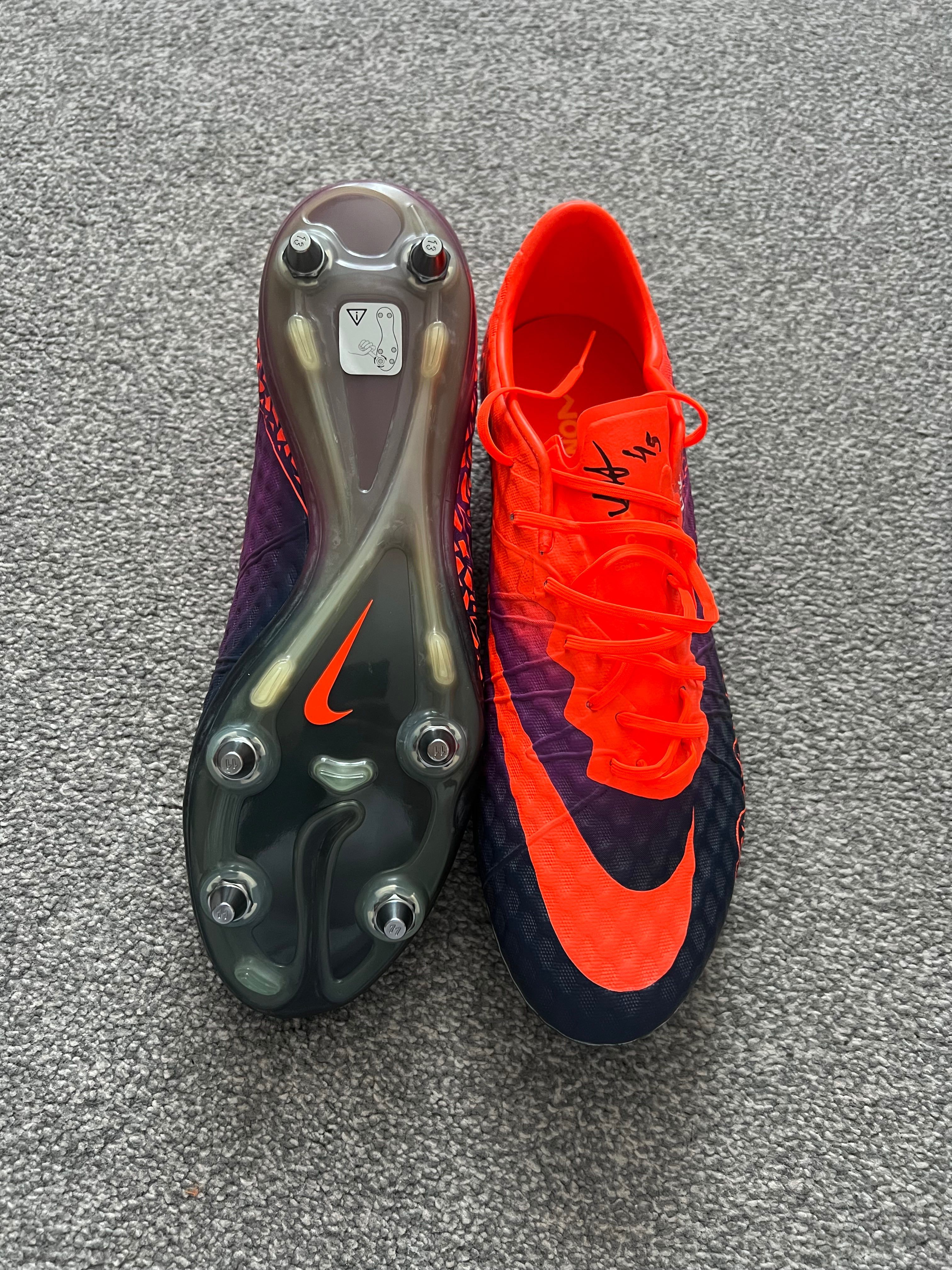 Nike Hypervenom Phinish SG-Pro UK 10.5 Player Edition