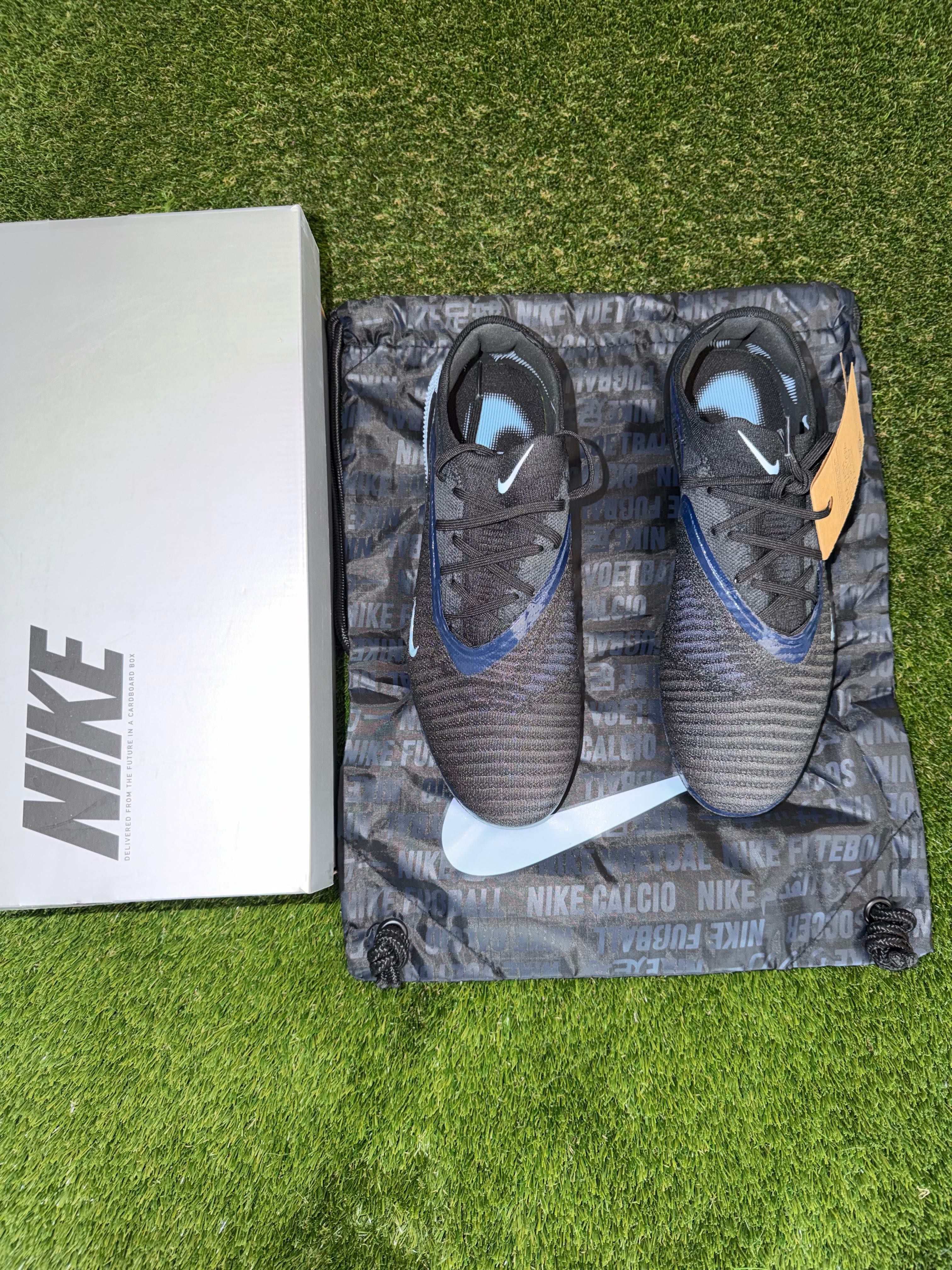 Nike Phantom 6 Elite Low Firm Ground Black / Blue