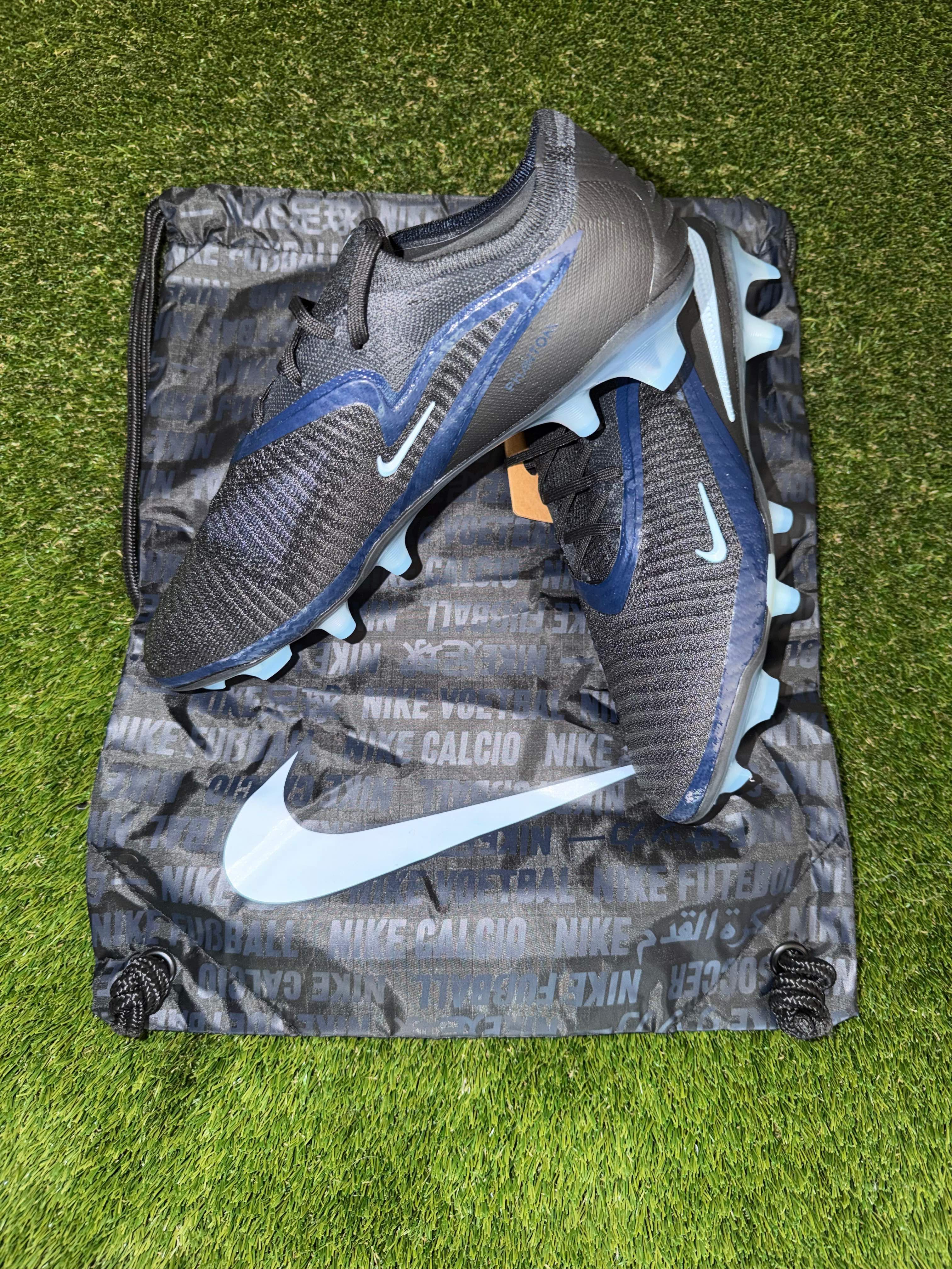 Nike Phantom 6 Elite Low Firm Ground Black / Blue