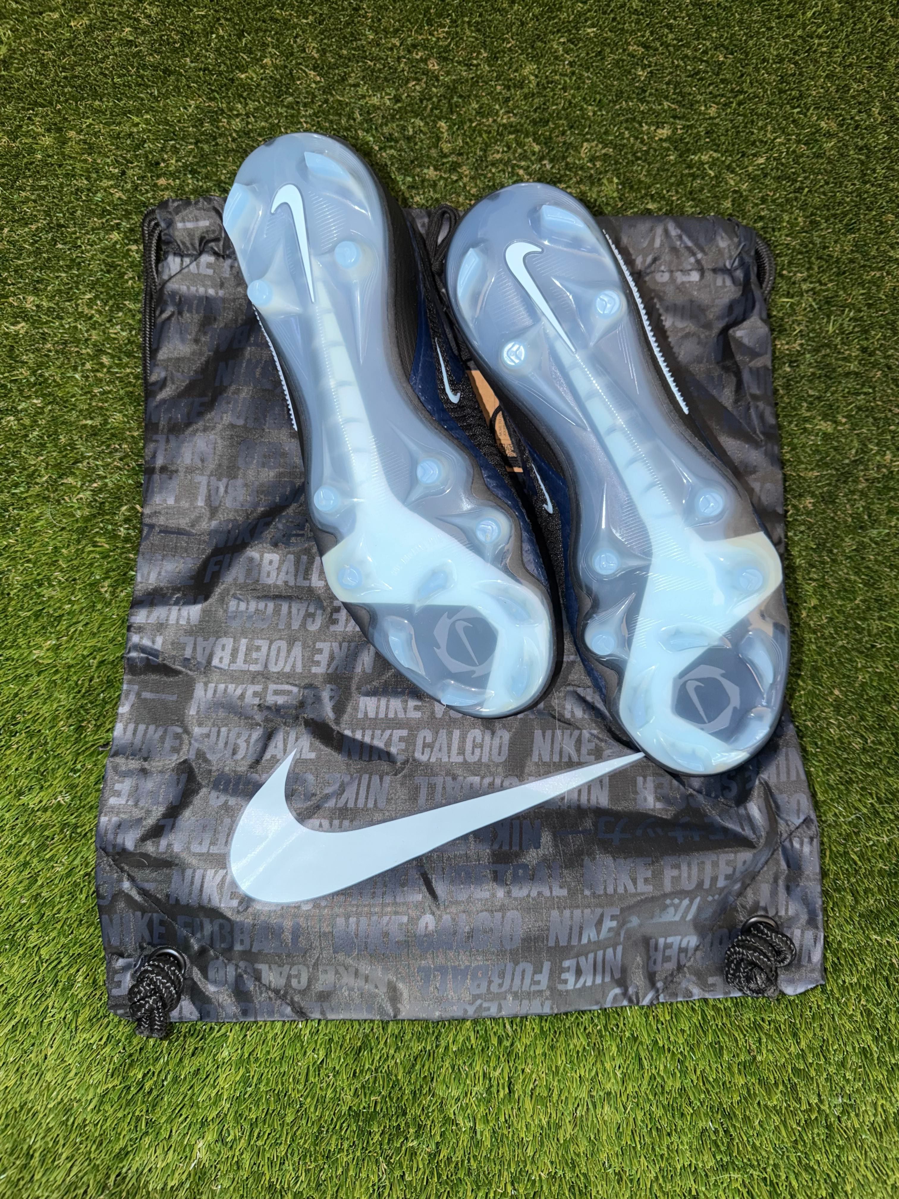Nike Phantom 6 Elite Low Firm Ground Black / Blue