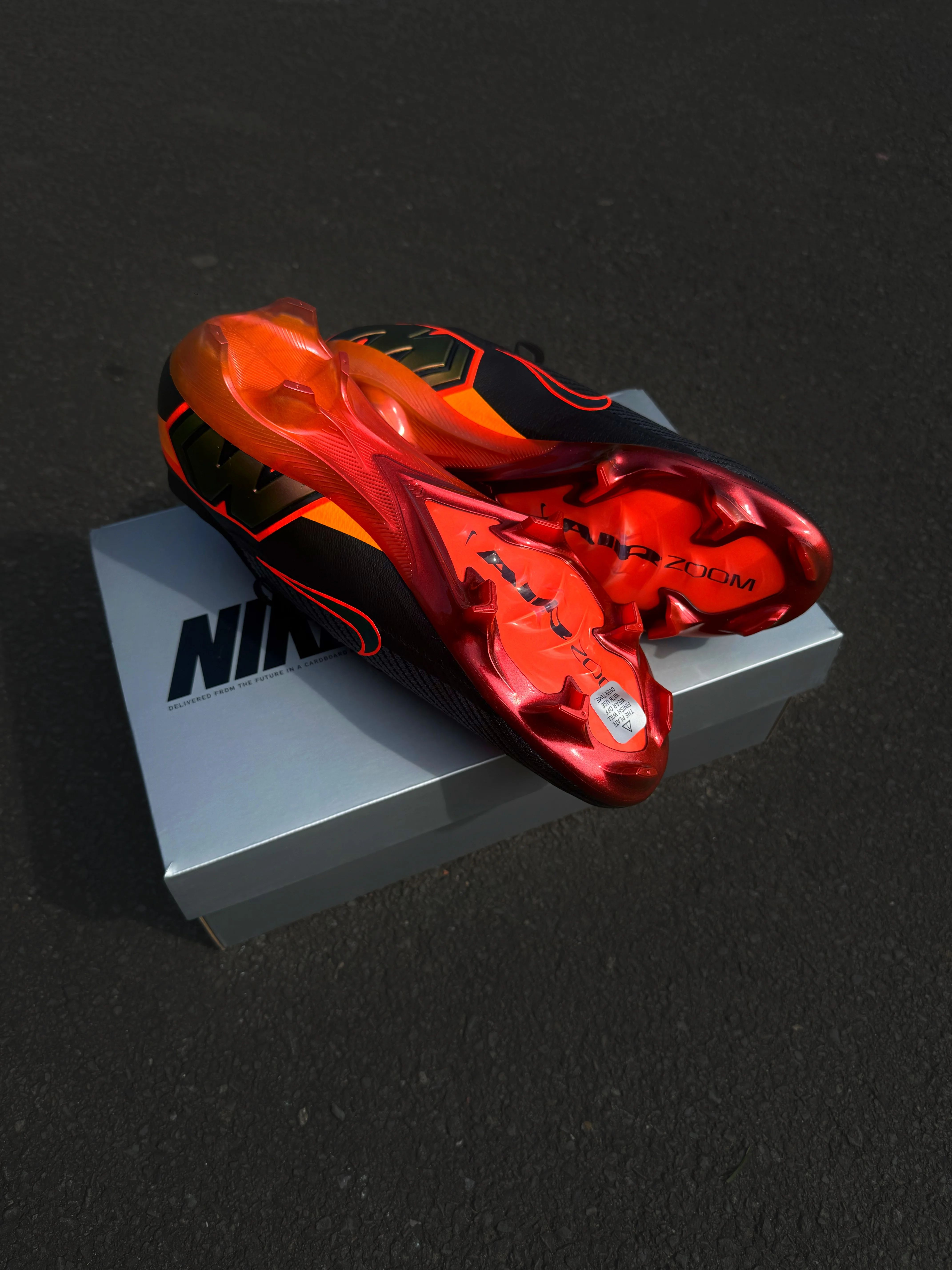 Nike Mercurial Vapor 16 Elite FG 'Lv8' (Heat up pack) Black/Hyper Crimson