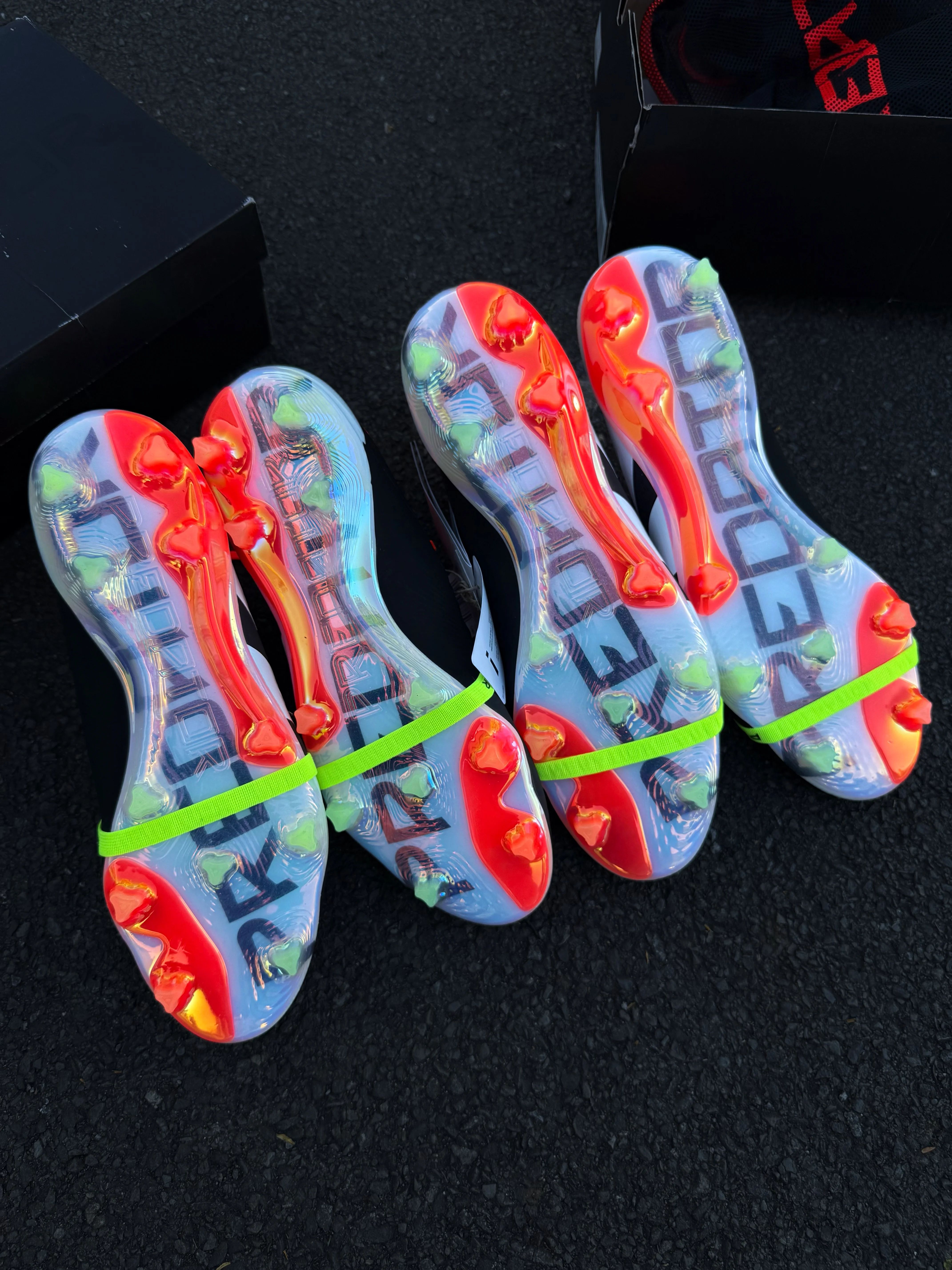 Adidas Predator Elite 24 'Solar Energy' FG Black/Red Limited Release