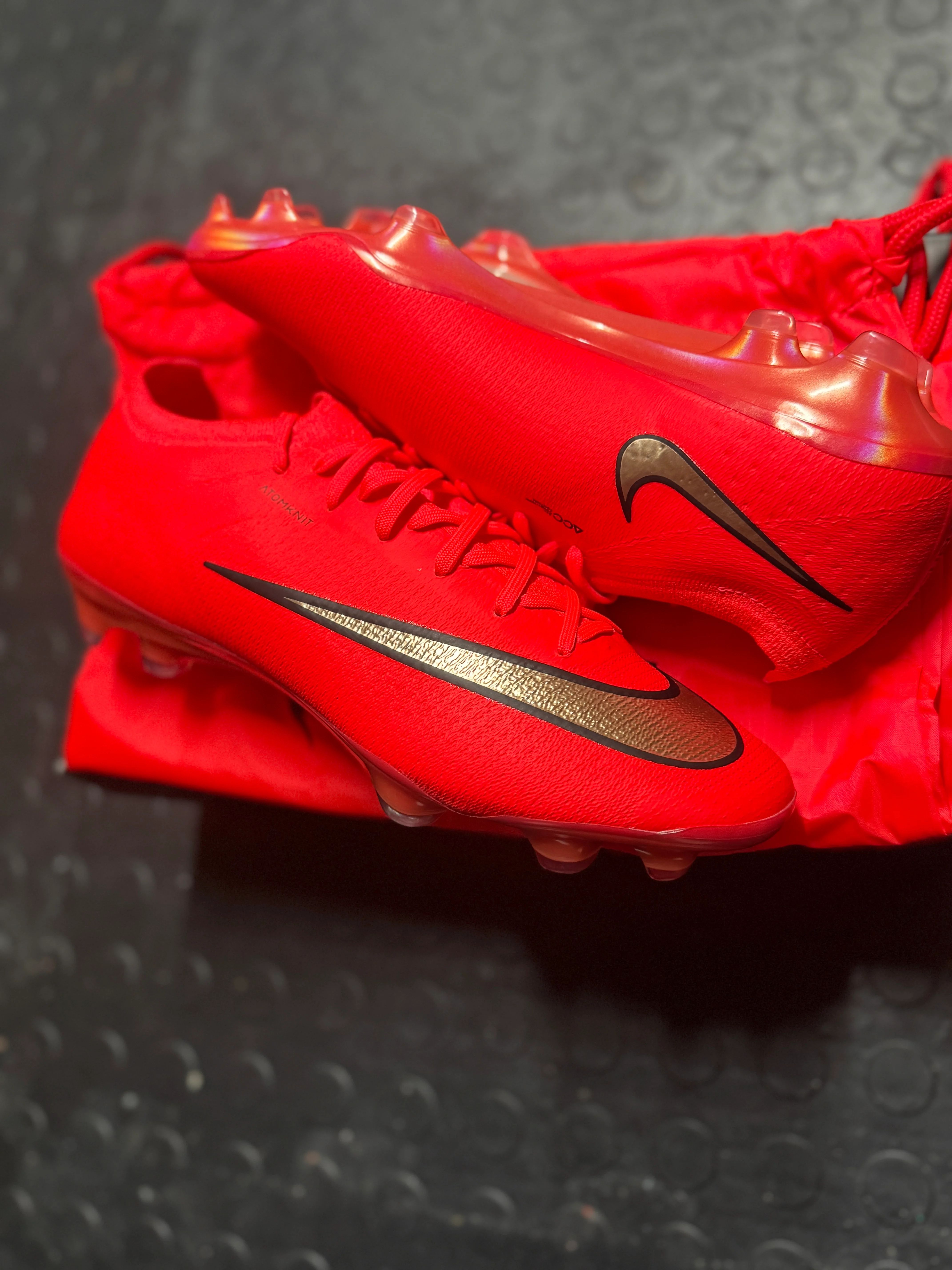 Nike Mercurial Vapor 17 Elite FG - Red /Gold