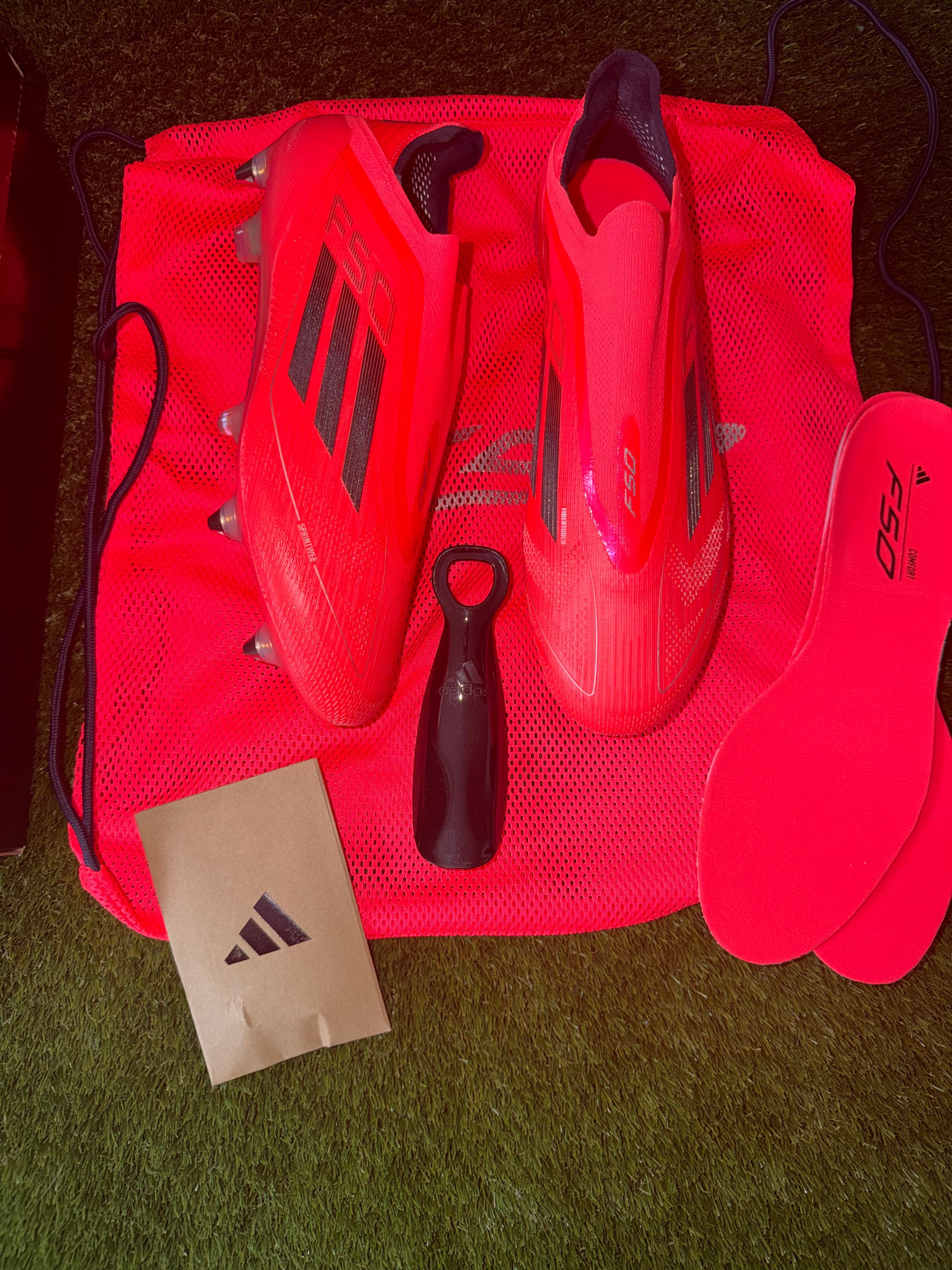 Adidas F50 Elite Laceless Turbo Red Soft Ground