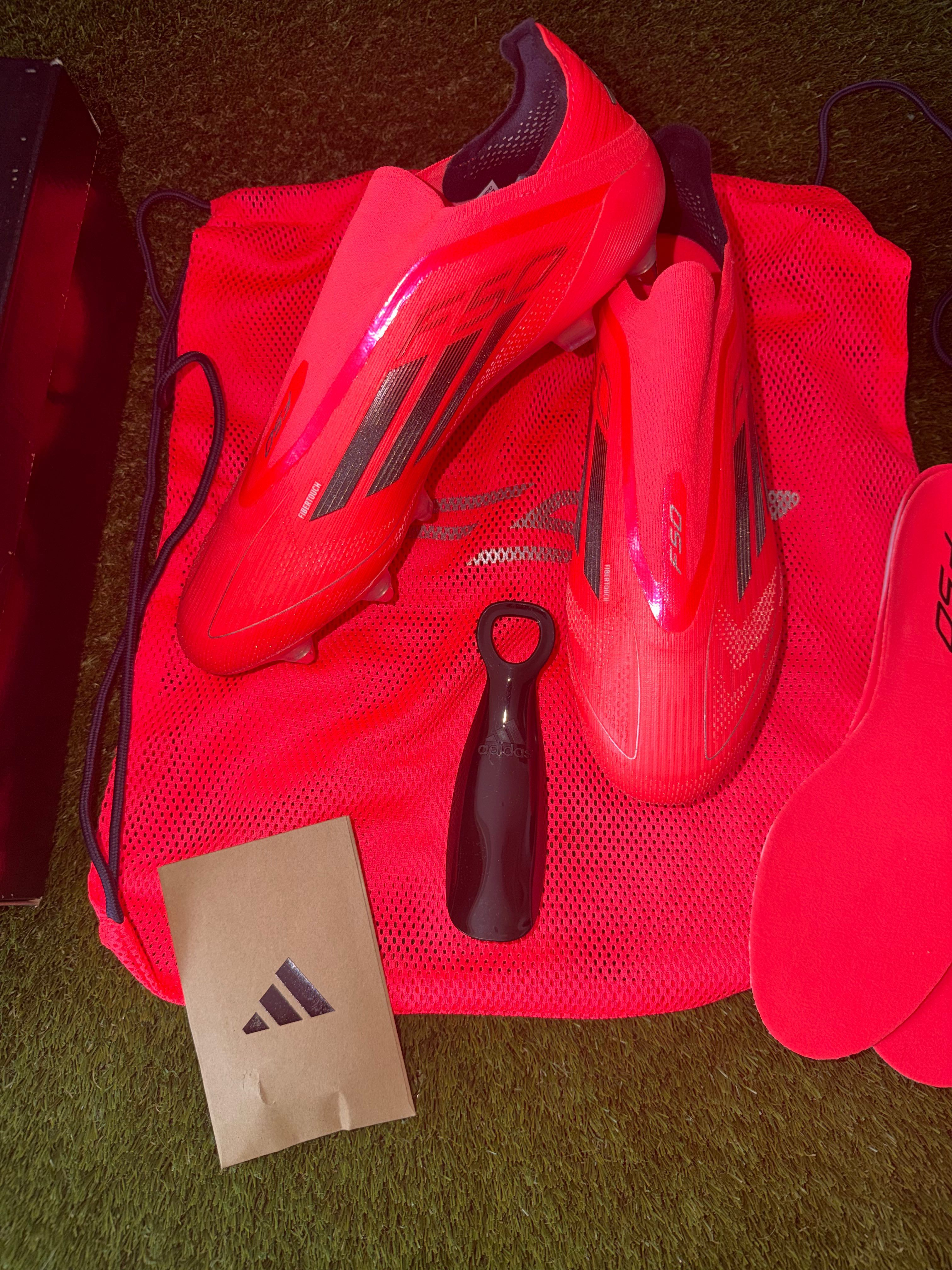 Adidas F50 Elite Laceless Turbo Red Soft Ground
