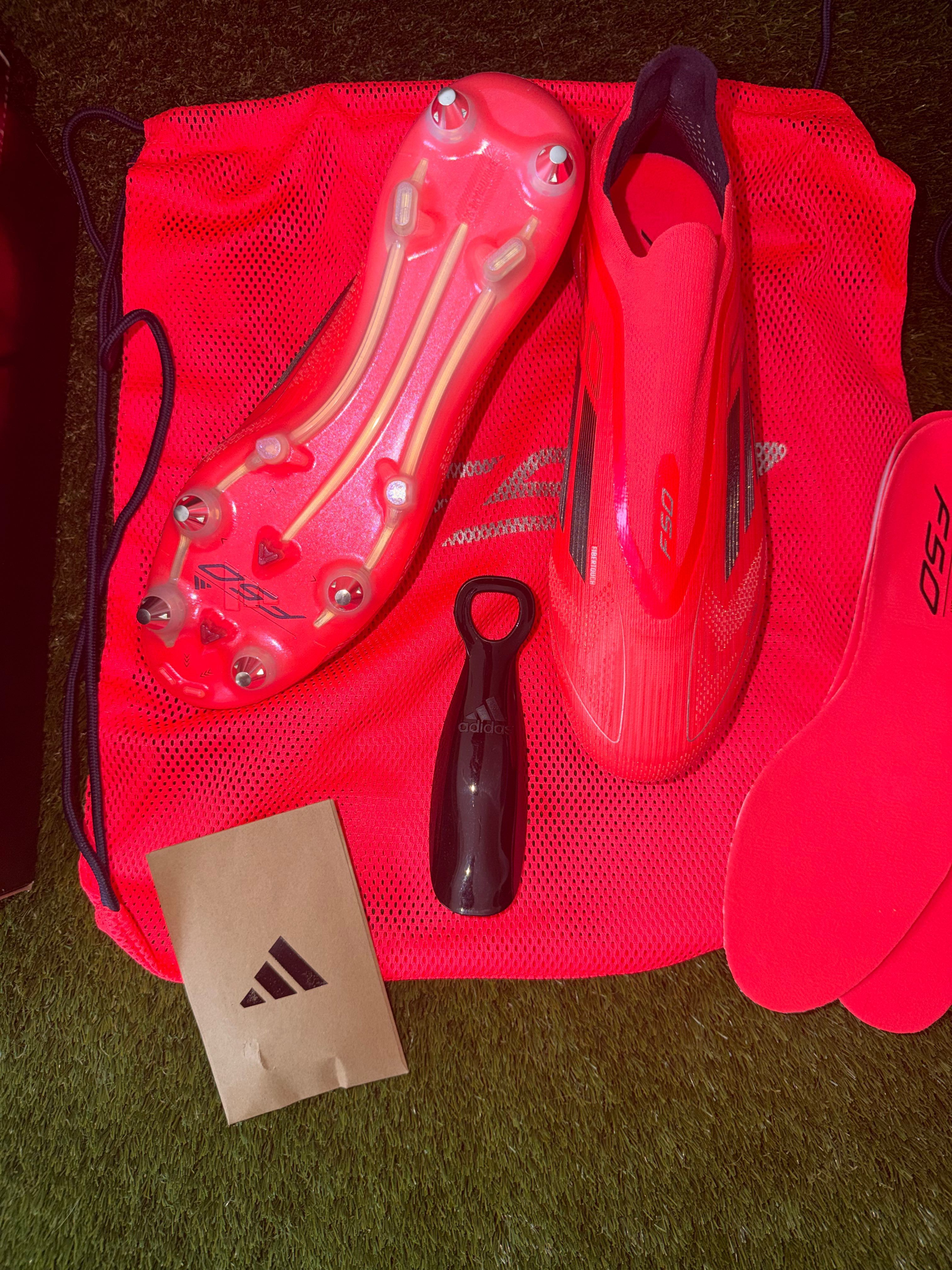 Adidas F50 Elite Laceless Turbo Red Soft Ground