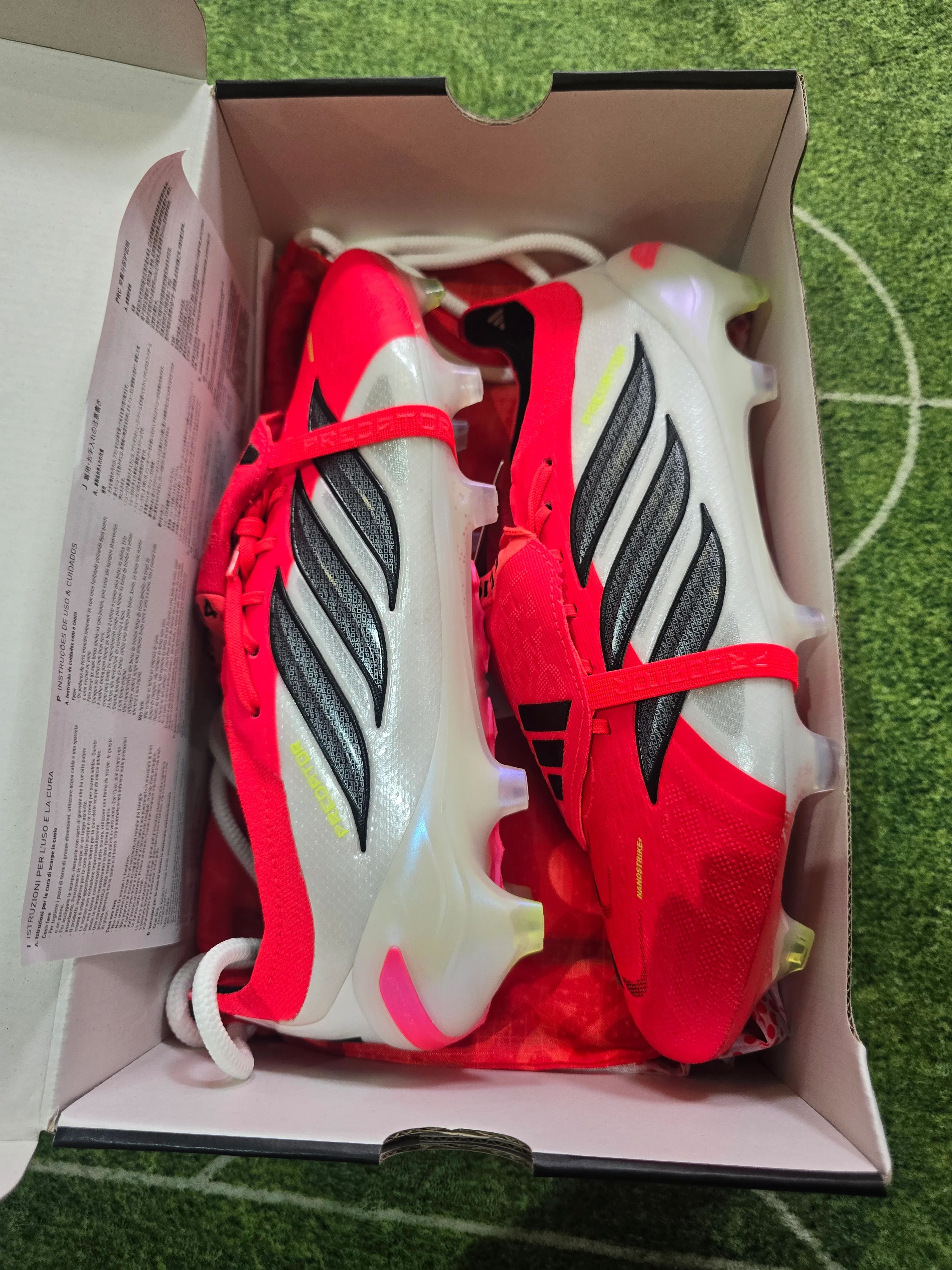 Adidas Predator Elite FT FG Football Boots Lucid Red/Core