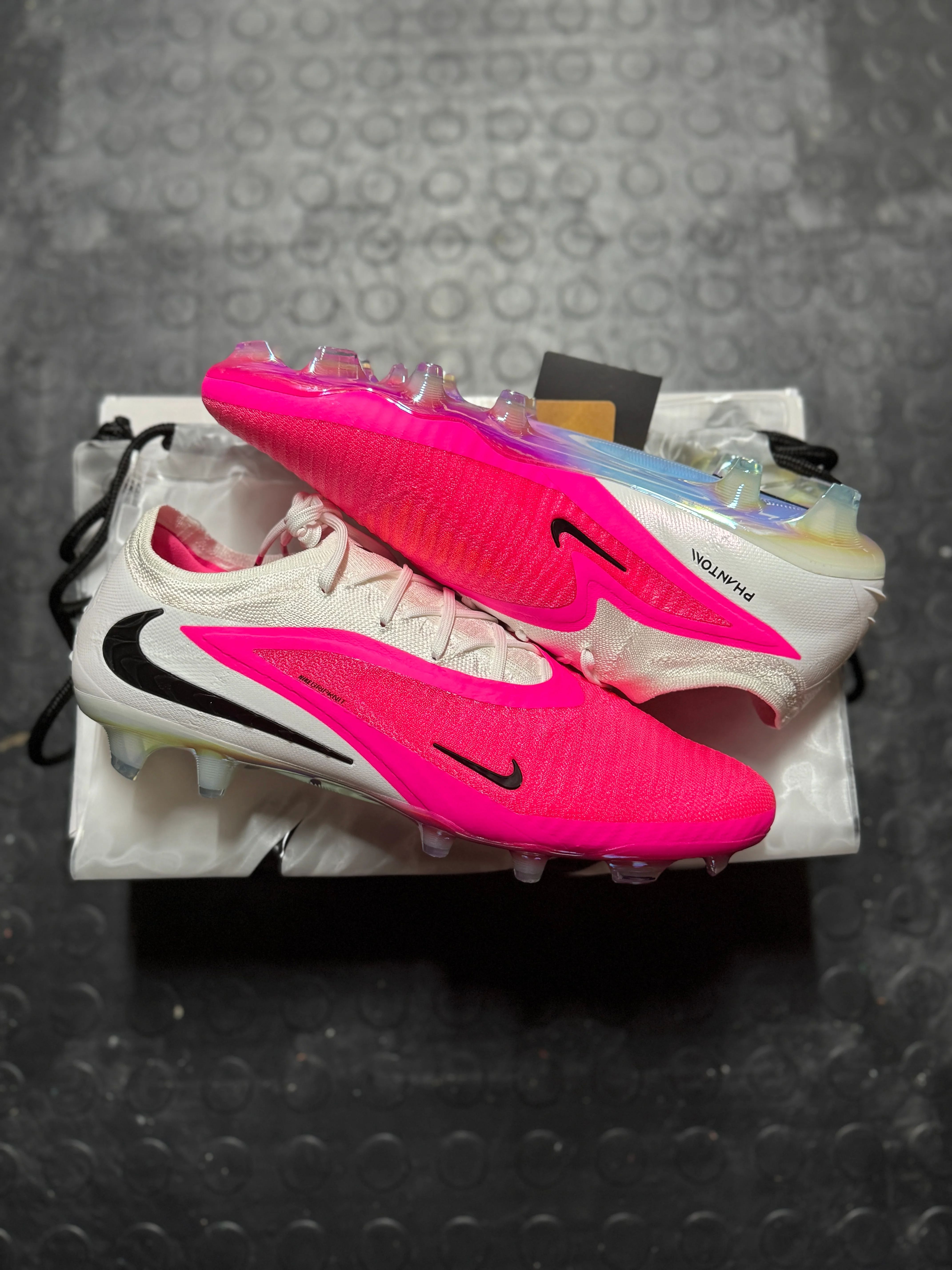 Nike Phantom 6 Elite FG - Pink / White