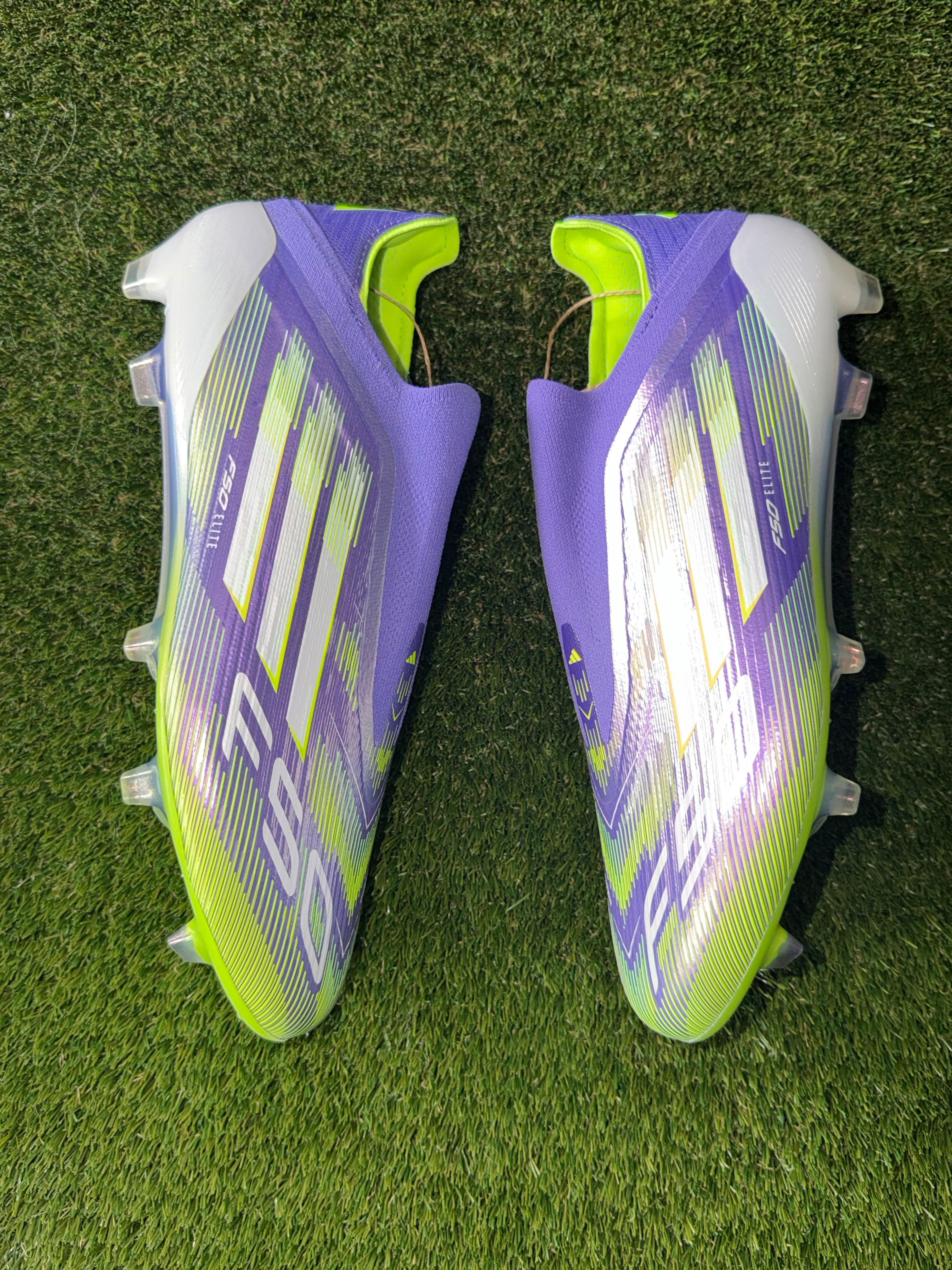 Adidas F50 Elite Laceless Firm Ground Purple Rush