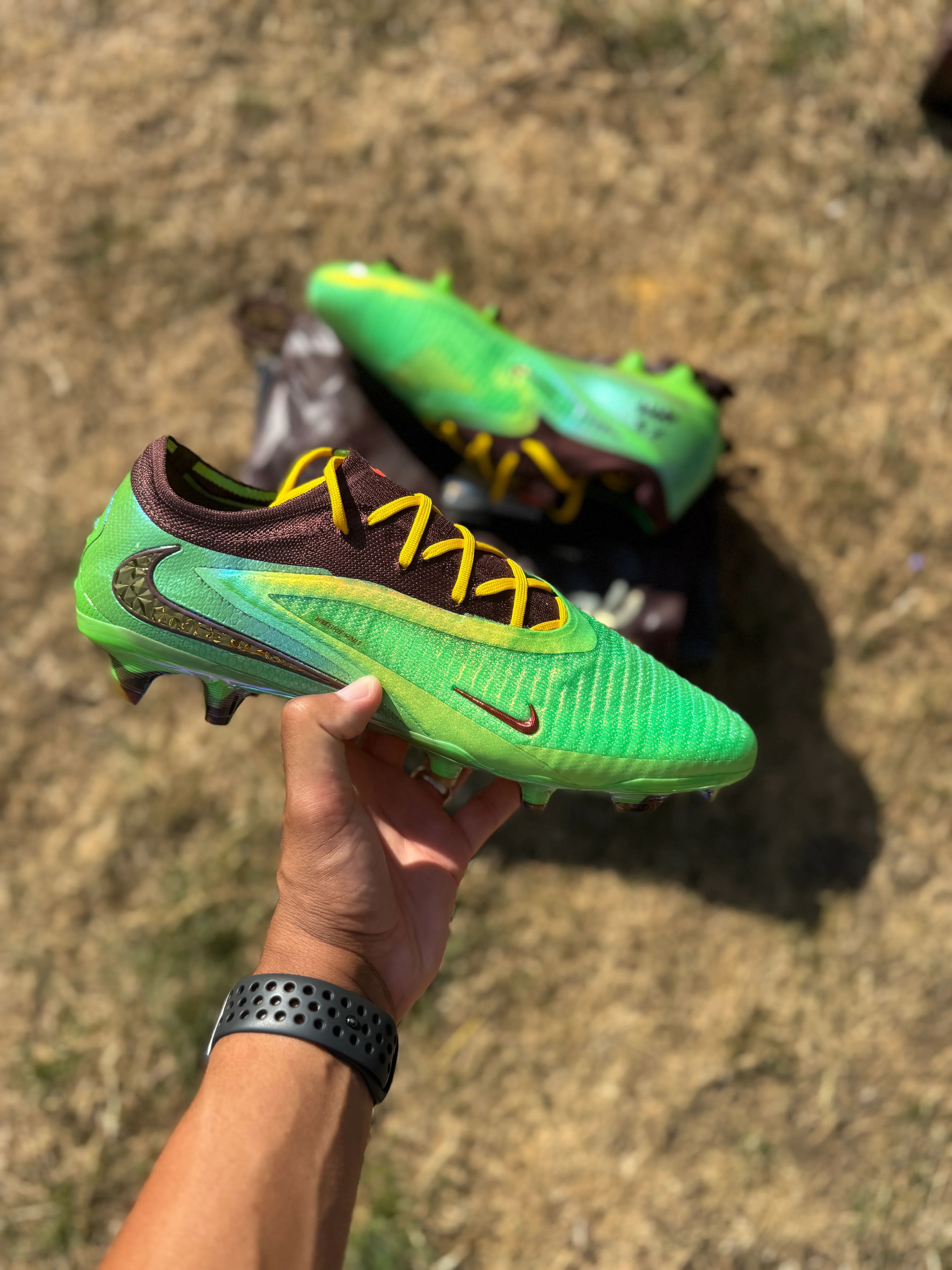 Nike Phantom 6 Elite x Travis Scott FG - Green / Brown