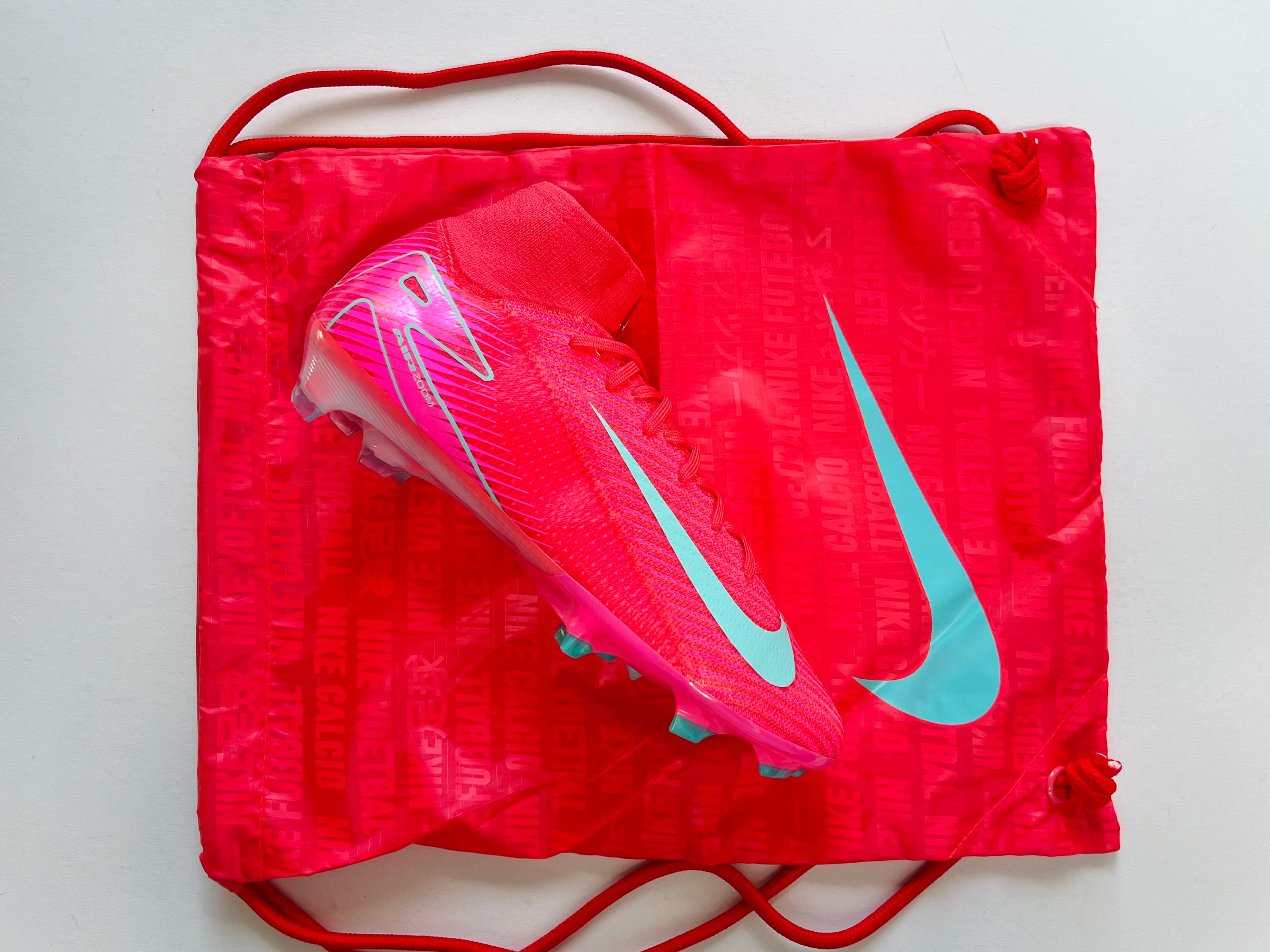 Nike Mercurial Superfly 10 Elite FG Mad Energy Pack - Ember Glow / Aurora Green