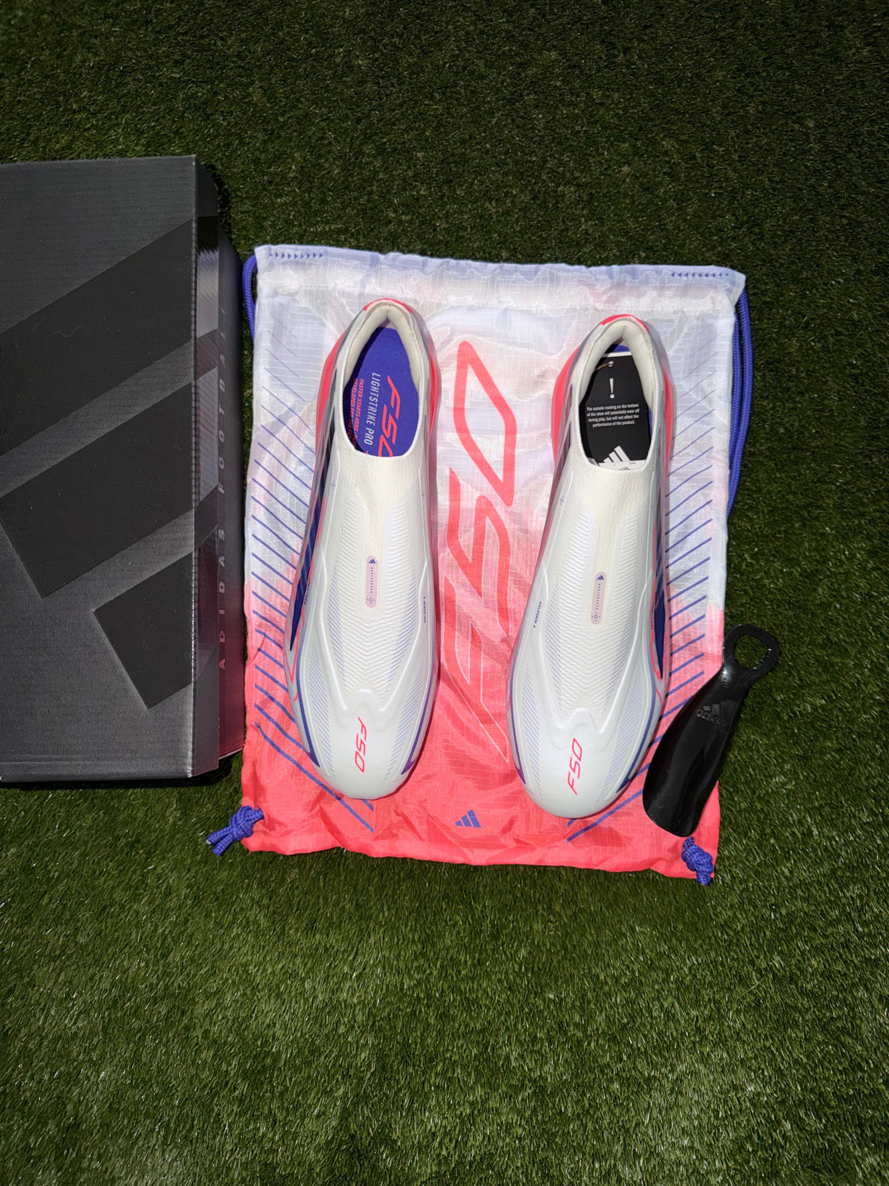 Adidas F50 Elite Hyperfast Elite Firm Ground White / Red / Blue
