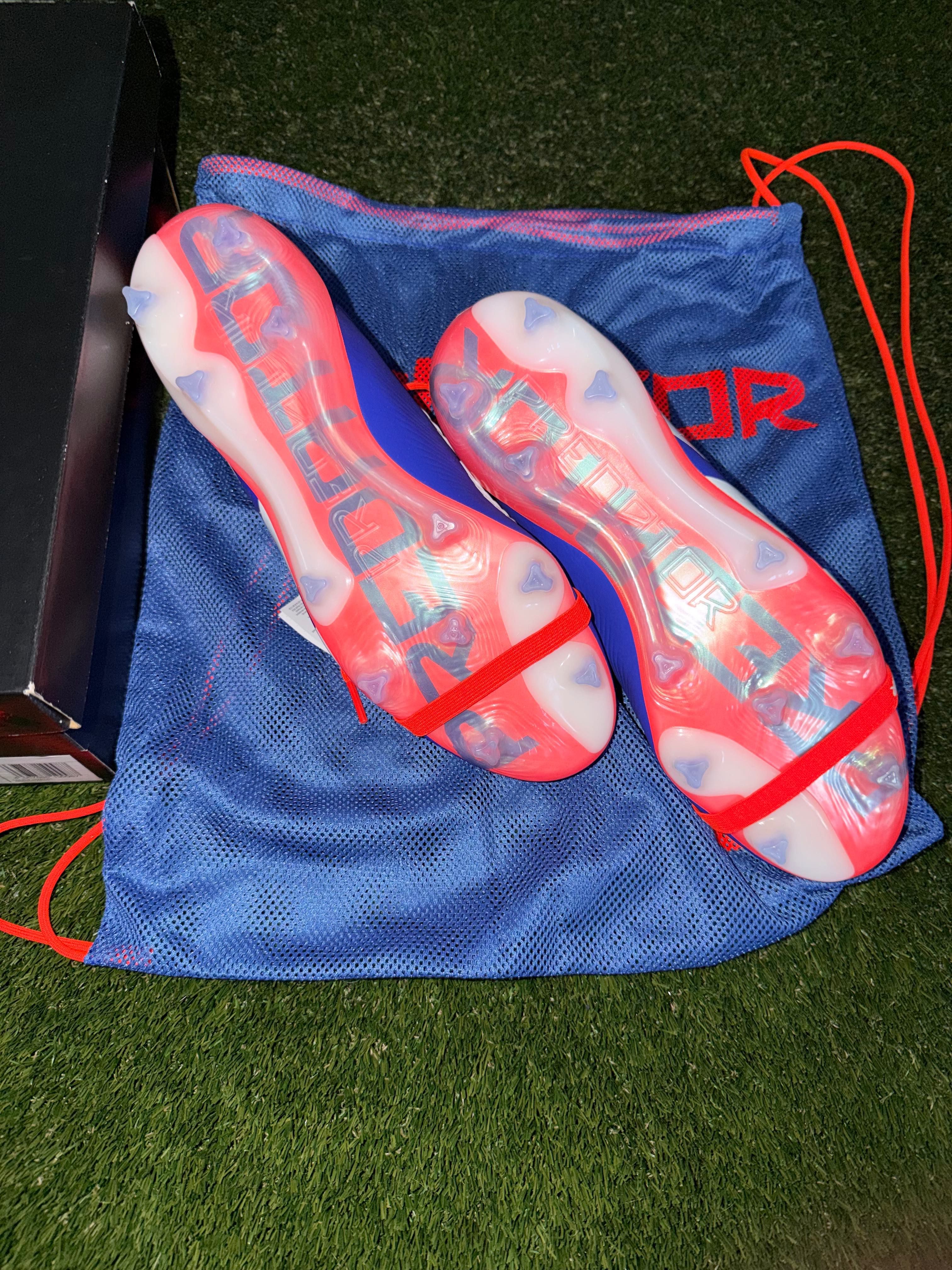 Adidas Predator Elite Tongue FG Blue / Red Japan Edition