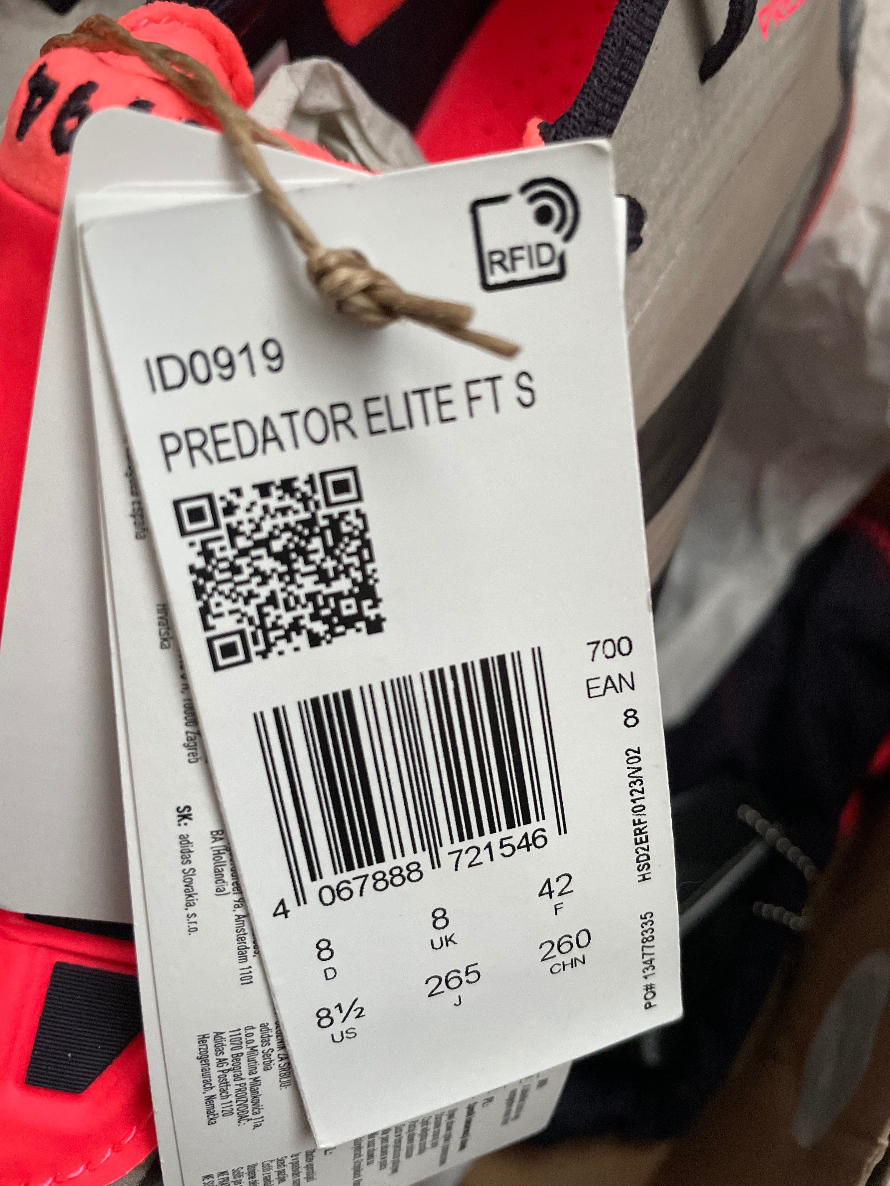 Adidas Predator Elite FT SG