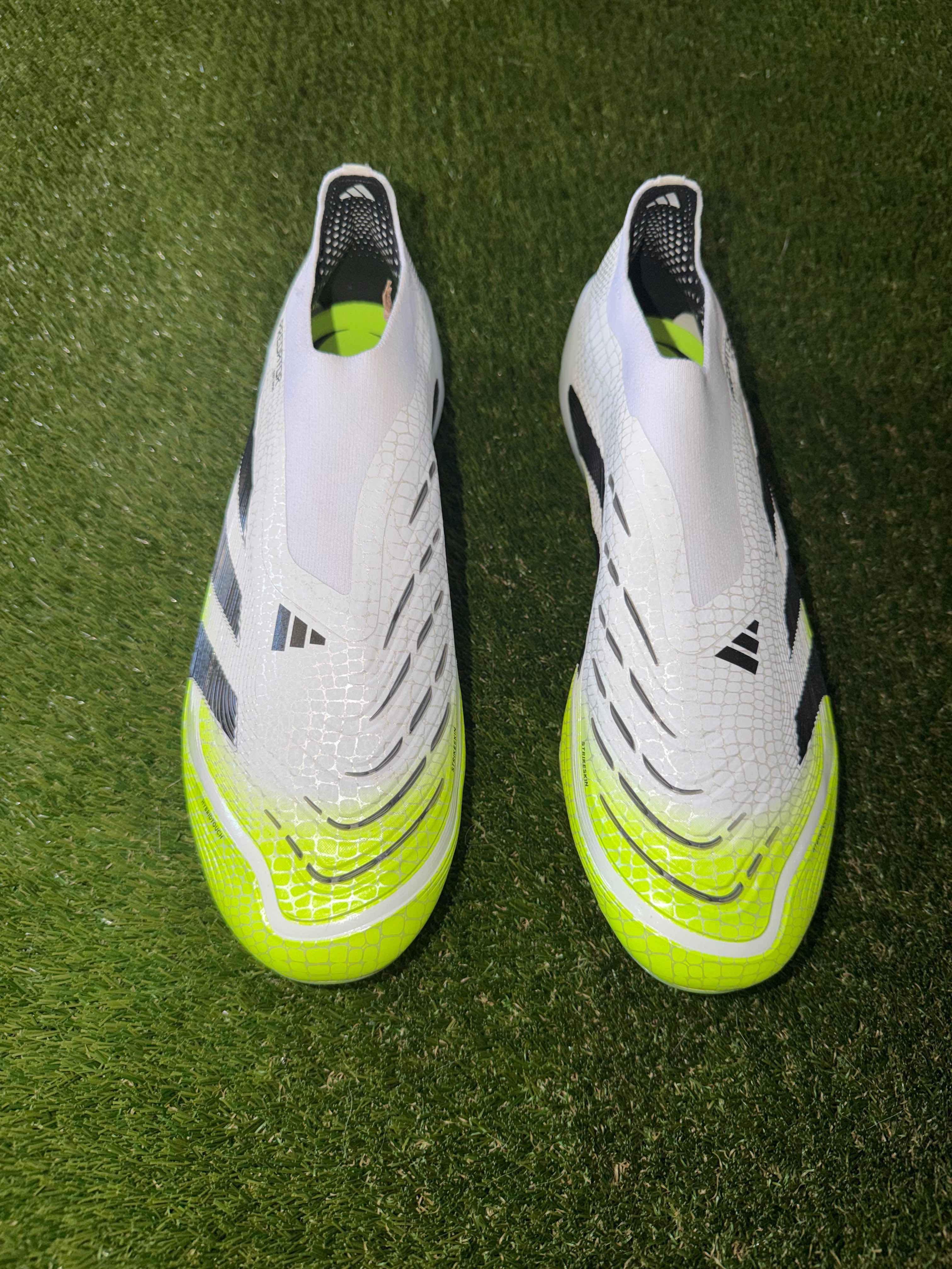 Adidas Predator Elite Laceless Firm Ground White / Black / Green
