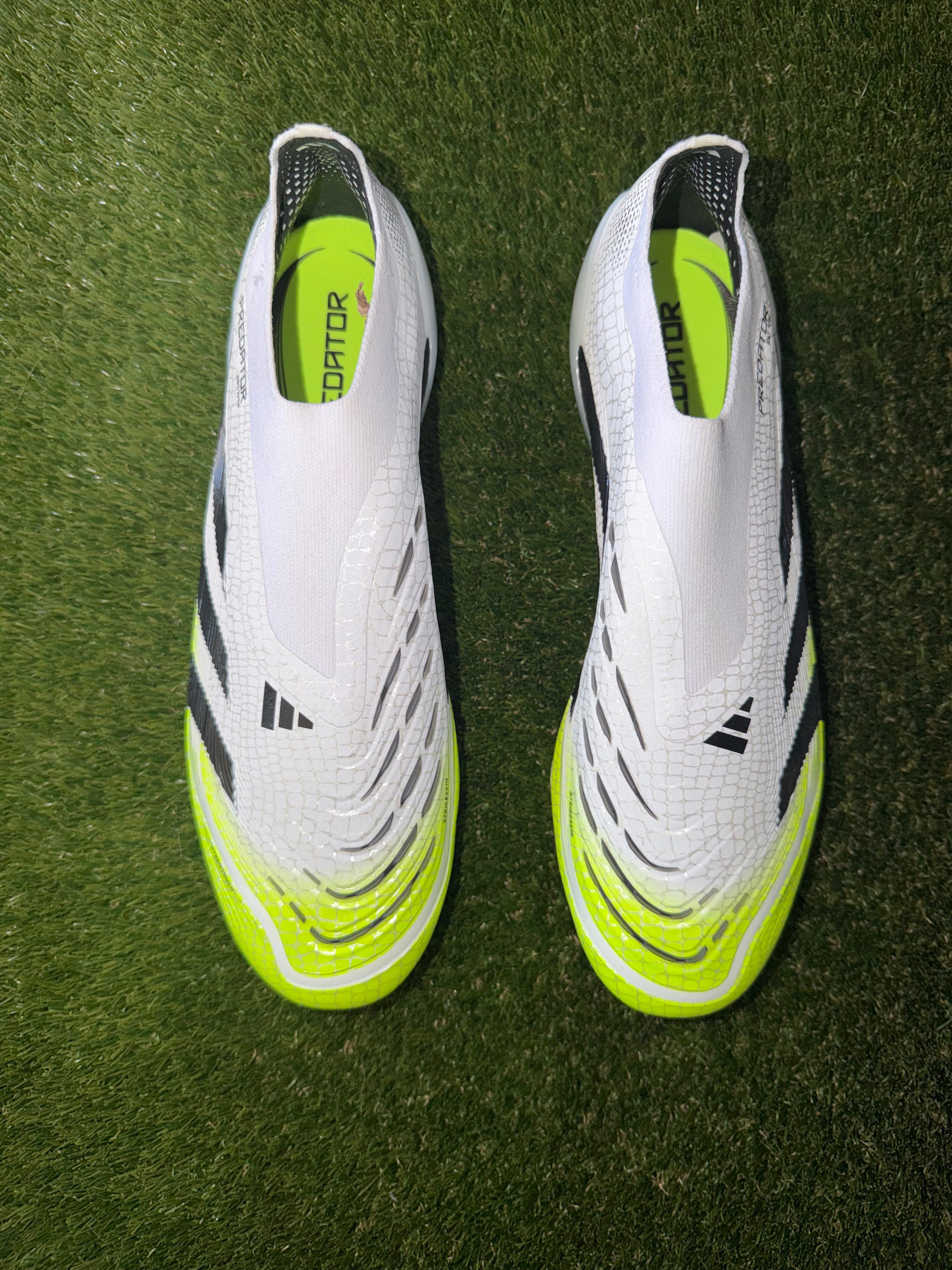 Adidas Predator Elite Laceless Firm Ground White / Black / Green