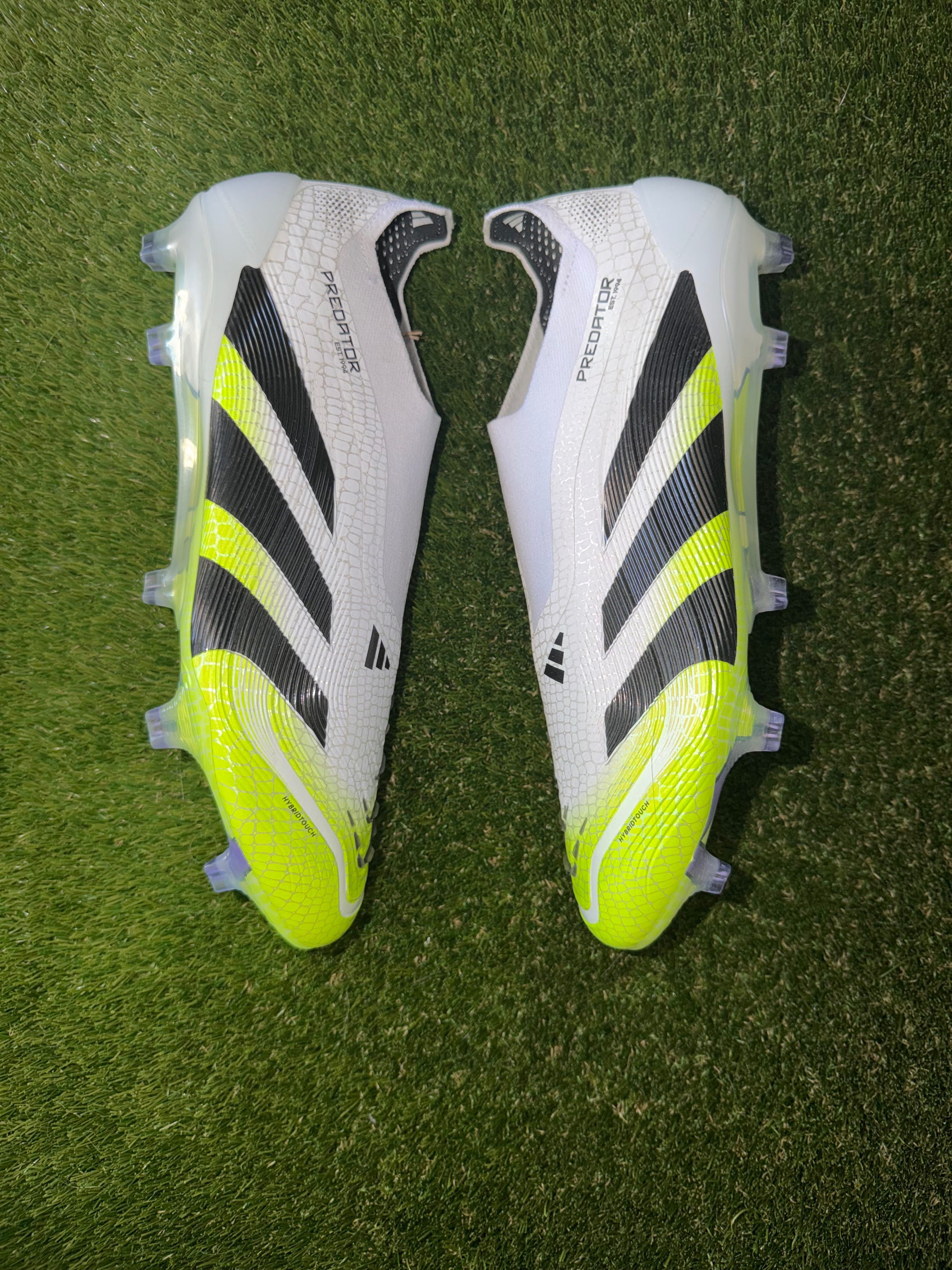Adidas Predator Elite Laceless Firm Ground White / Black / Green