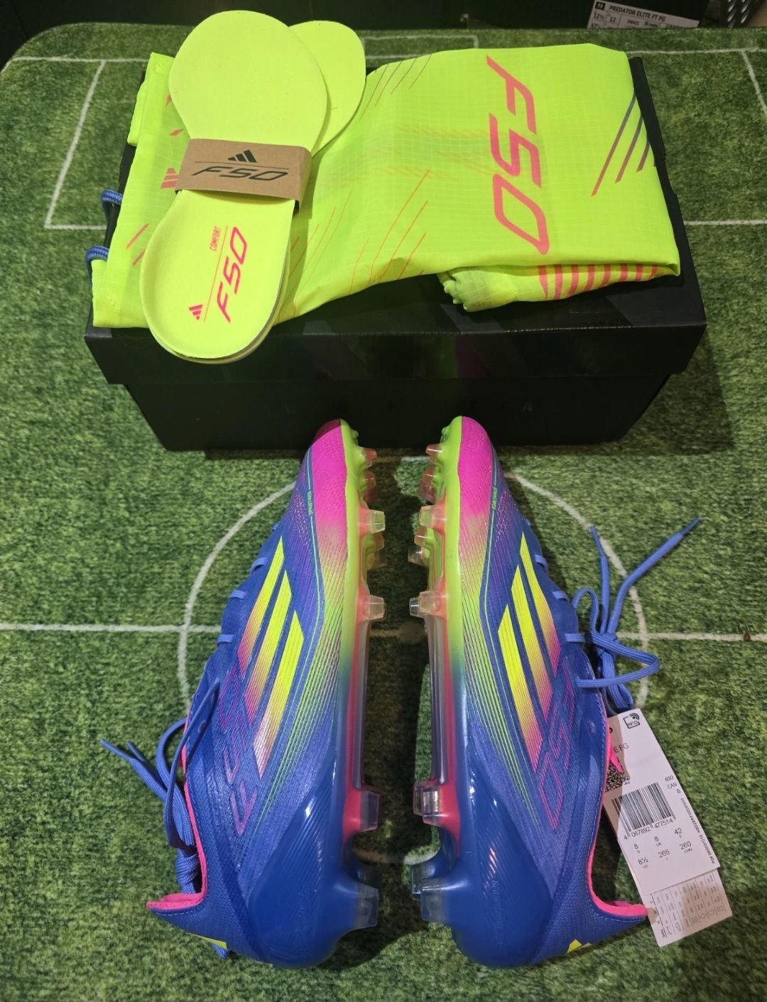 Adidas F50 Elite FG Blue Fusion Football Boots