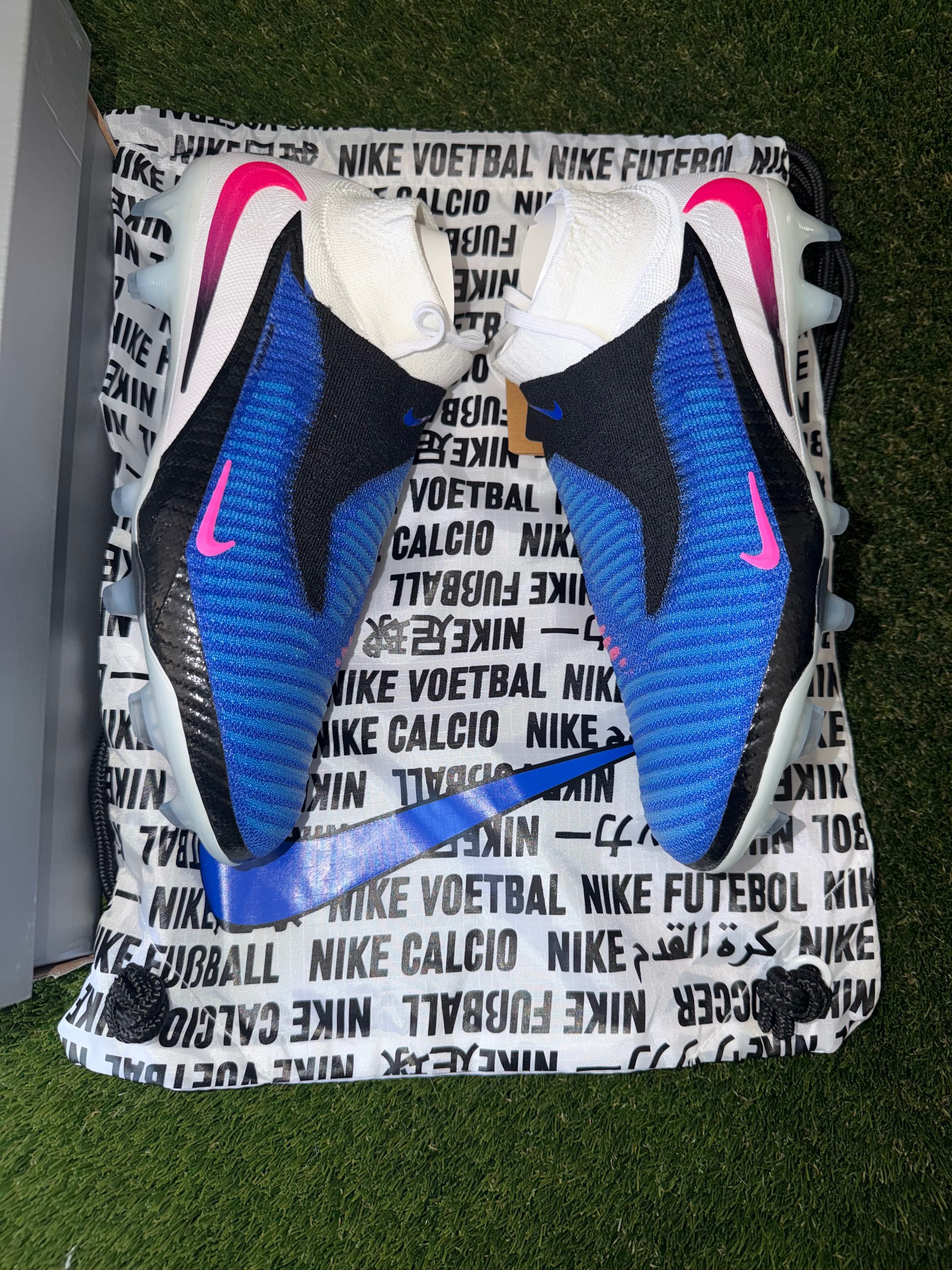 Nike Phantom 6 High Elite Firm Ground Racer Blue Attack Pack