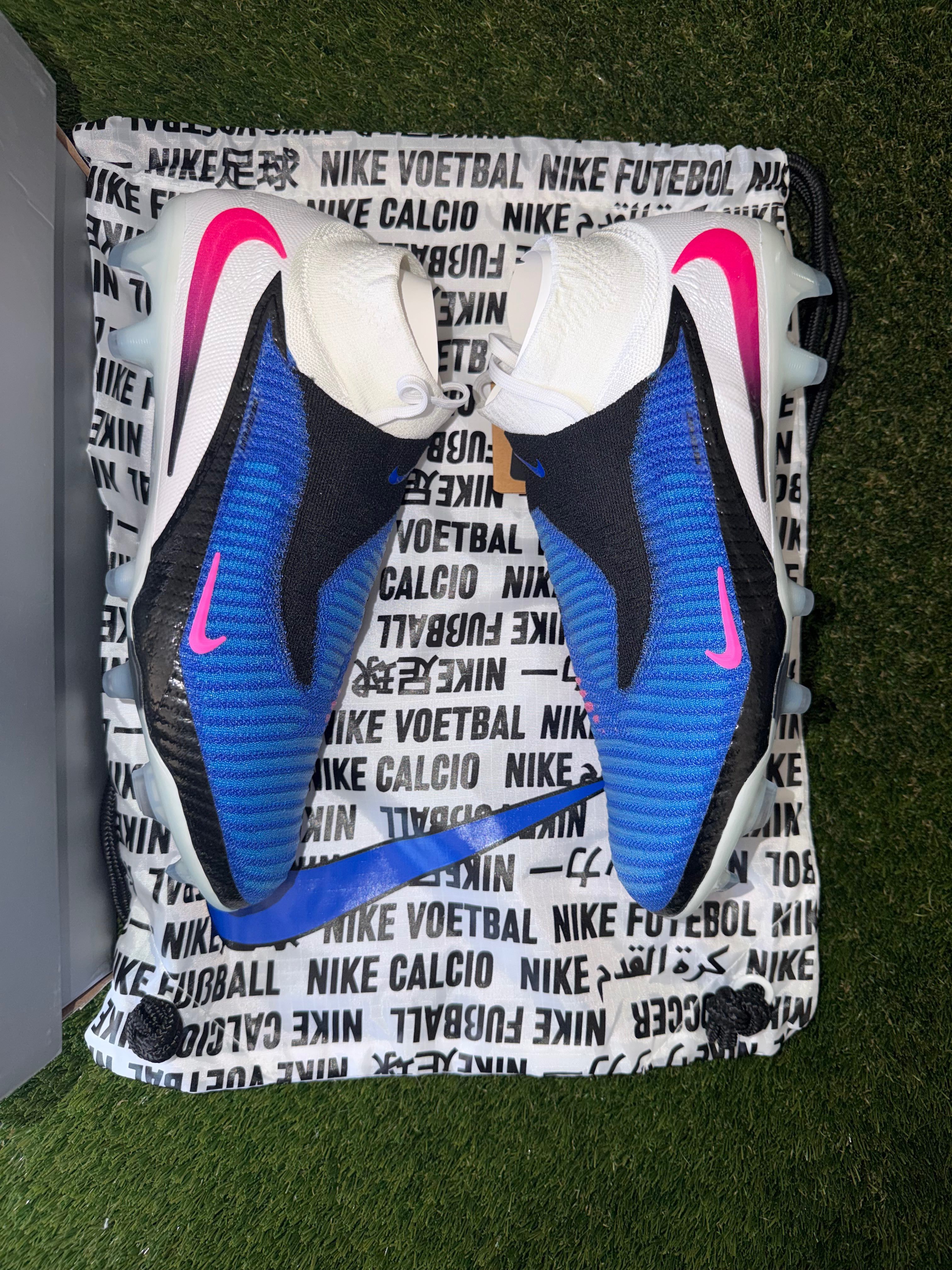 Nike Phantom 6 High Elite Firm Ground Racer Blue Attack Pack