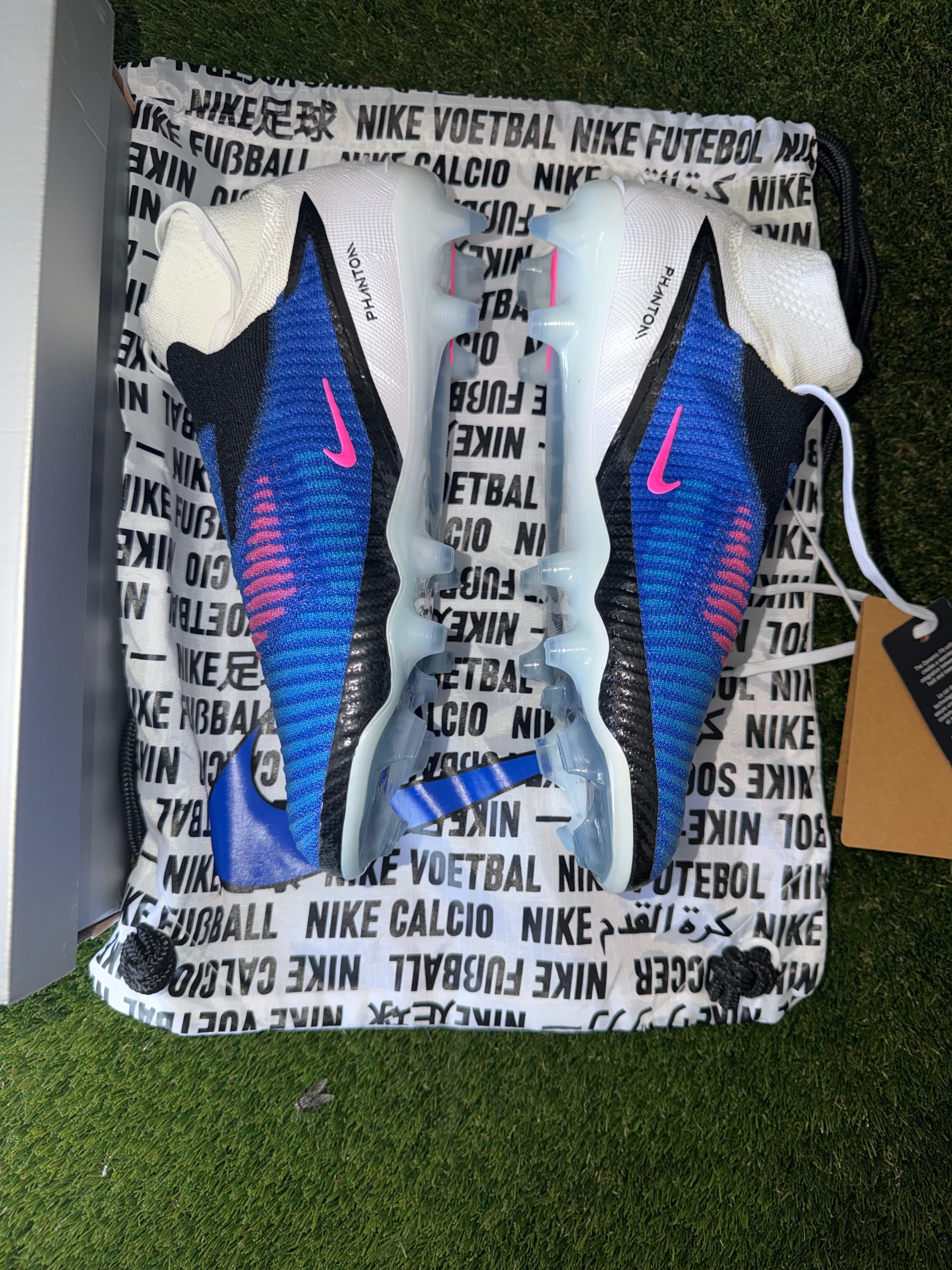 Nike Phantom 6 High Elite Firm Ground Racer Blue Attack Pack