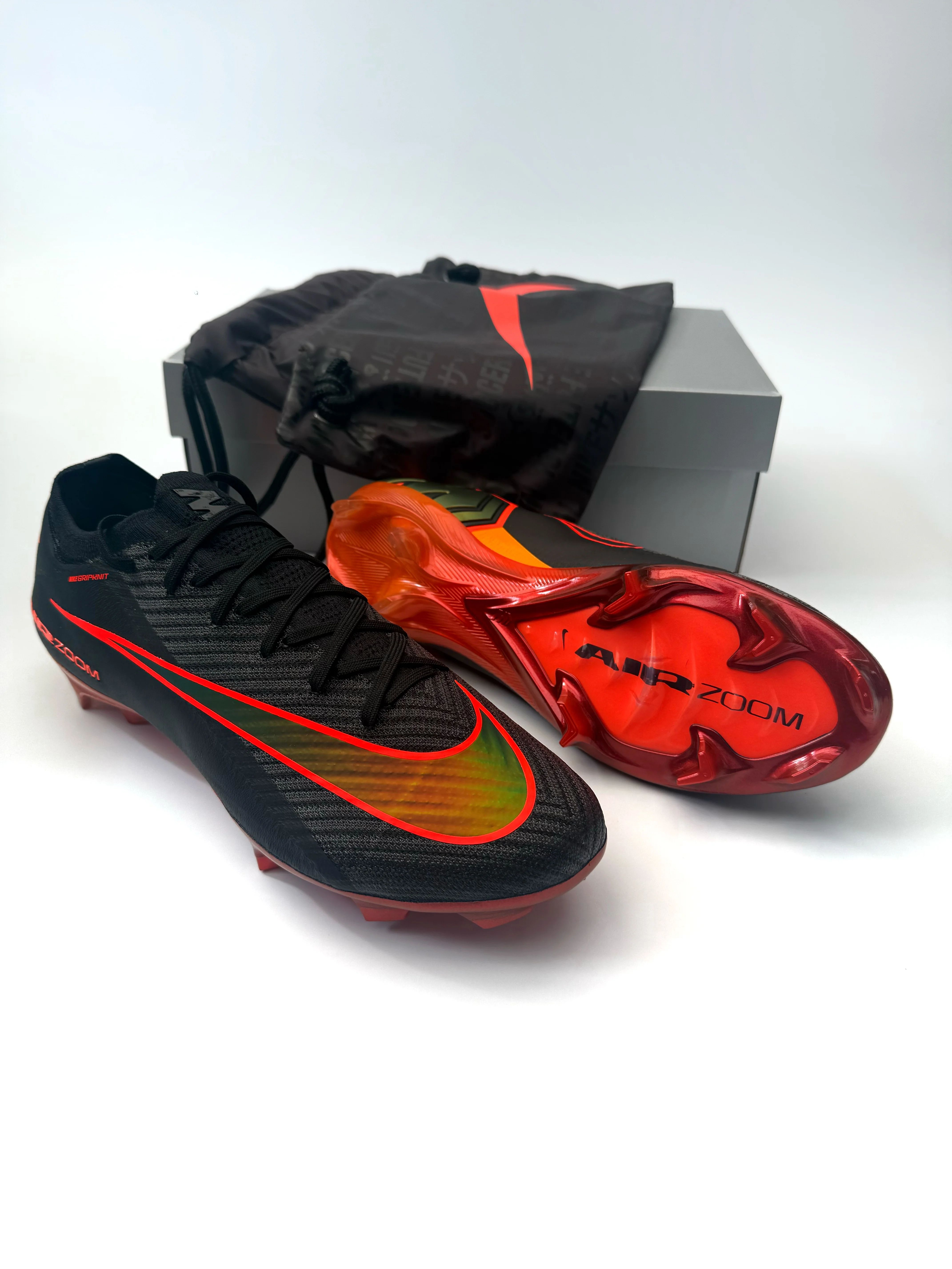 Nike Mercurial Vapor 16 Elite FG 'Lv8' (Heat up pack) Black/Hyper Crimson