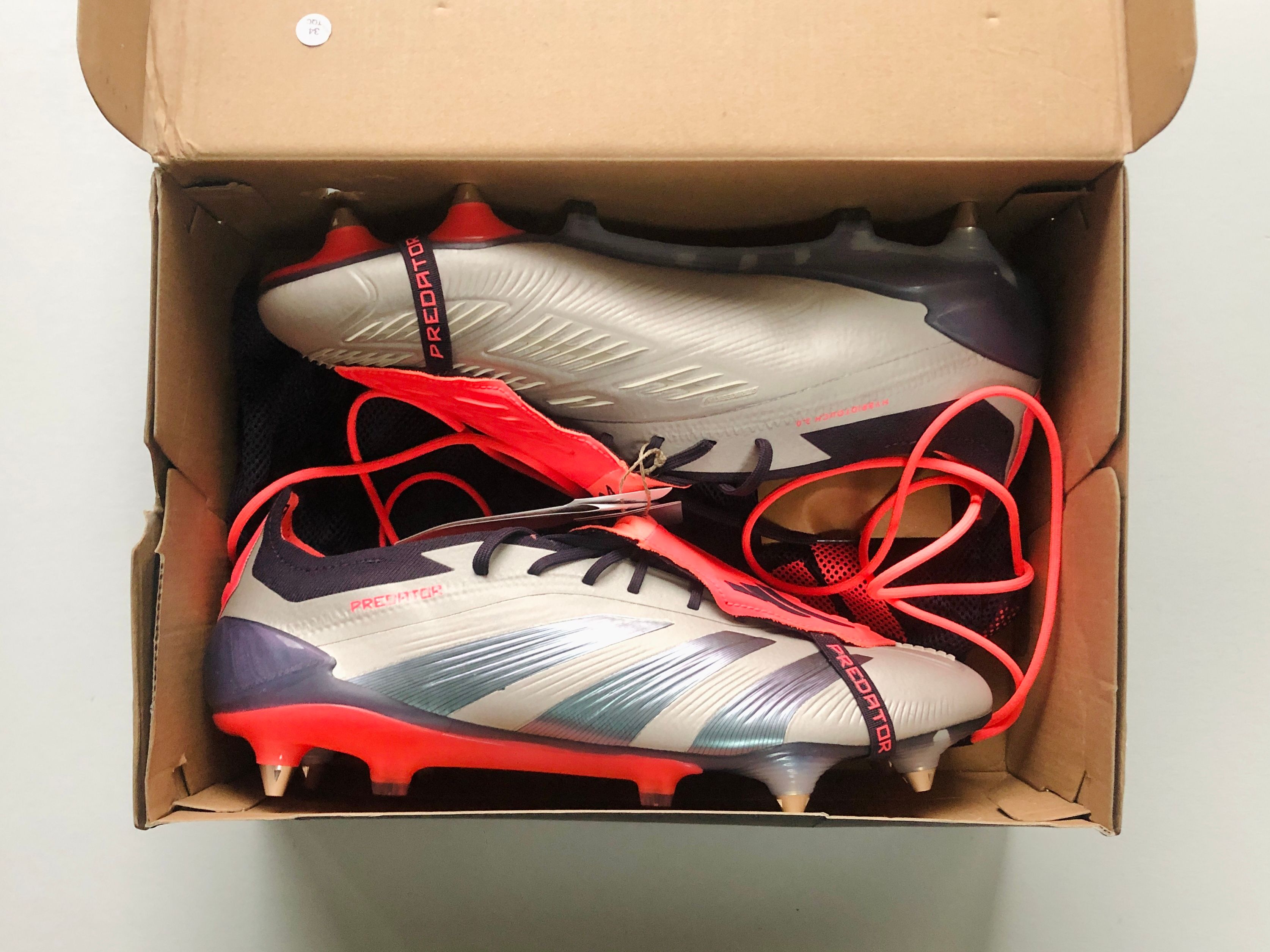 adidas Predator Elite FT SG Vivid Horizon Pack - Platinum / Aurora / Carbon