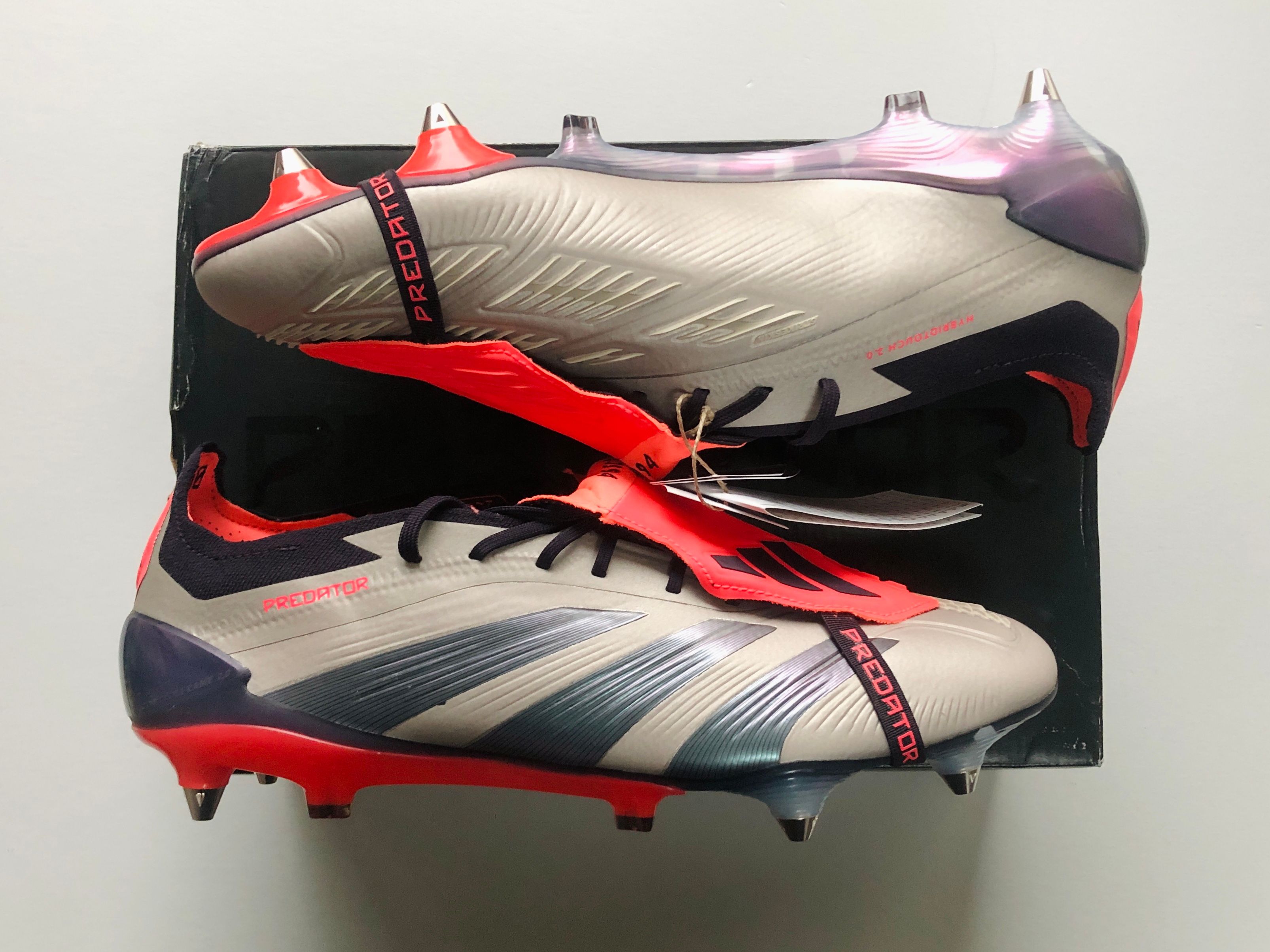 adidas Predator Elite FT SG Vivid Horizon Pack - Platinum / Aurora / Carbon