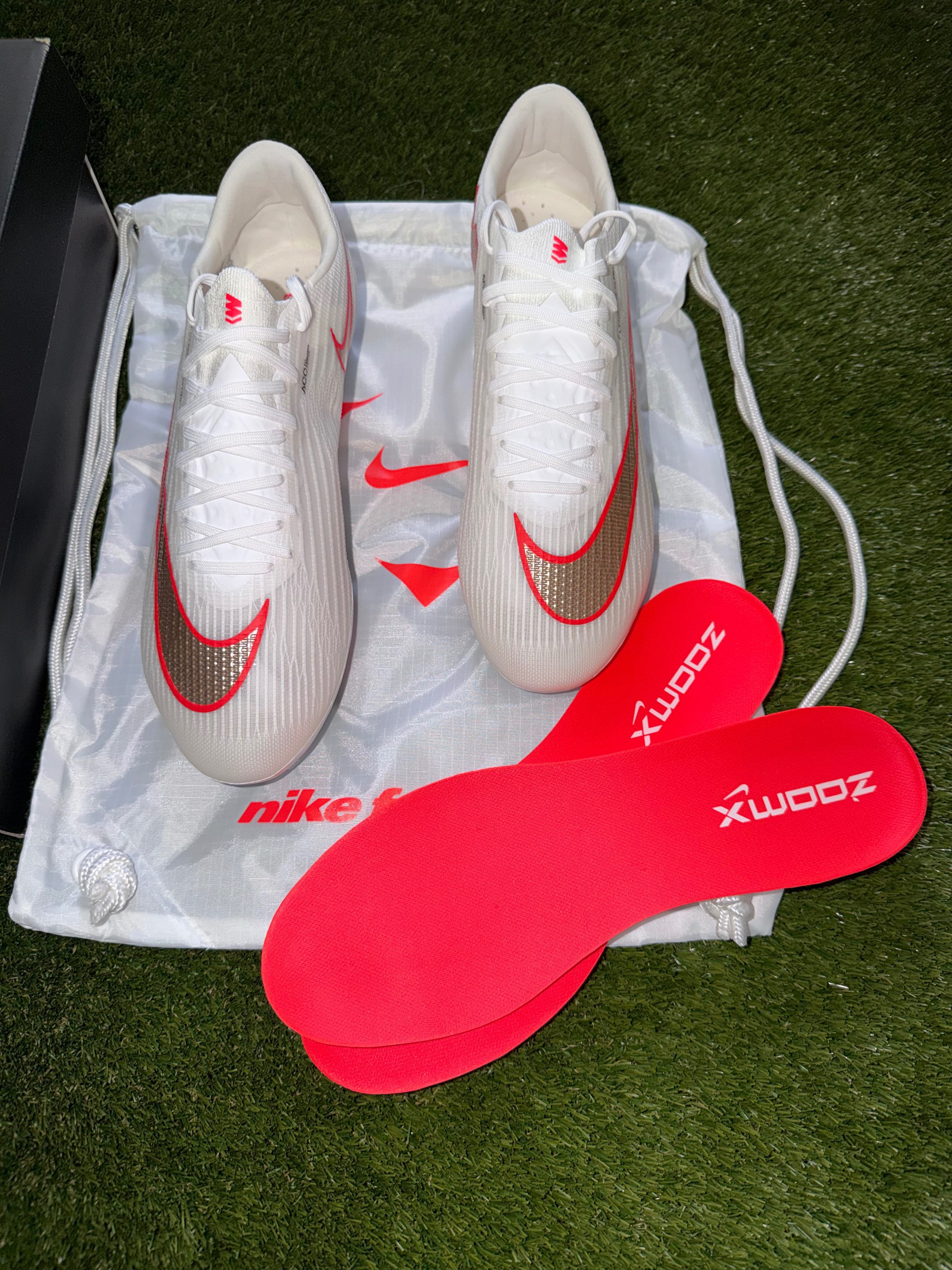 Nike Mercurial Superfly 11 Elite SG White Red Gold