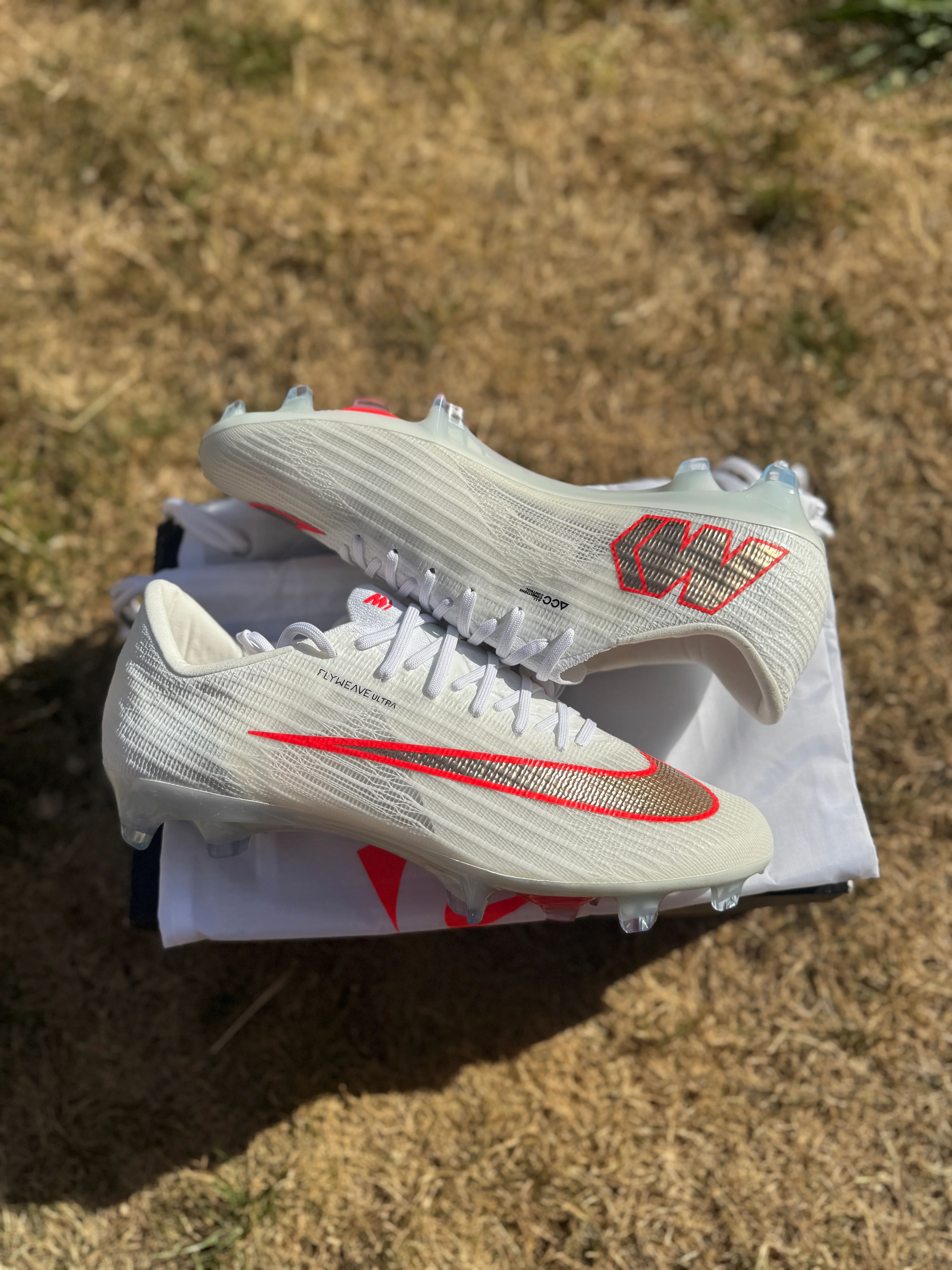 Nike Mercurial Superfly 11 Elite FG - White / Red