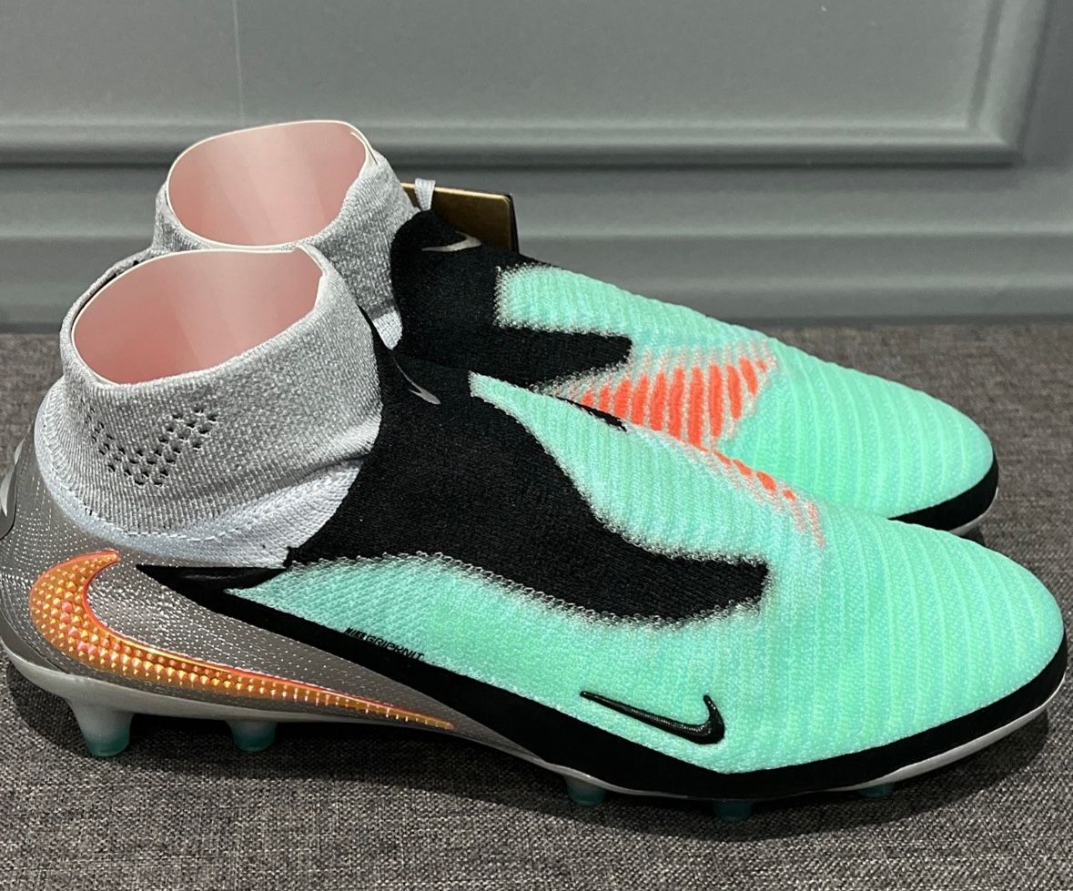 Nike Phantom 6 High Elite LE AG-Pro - Chrome/Black 