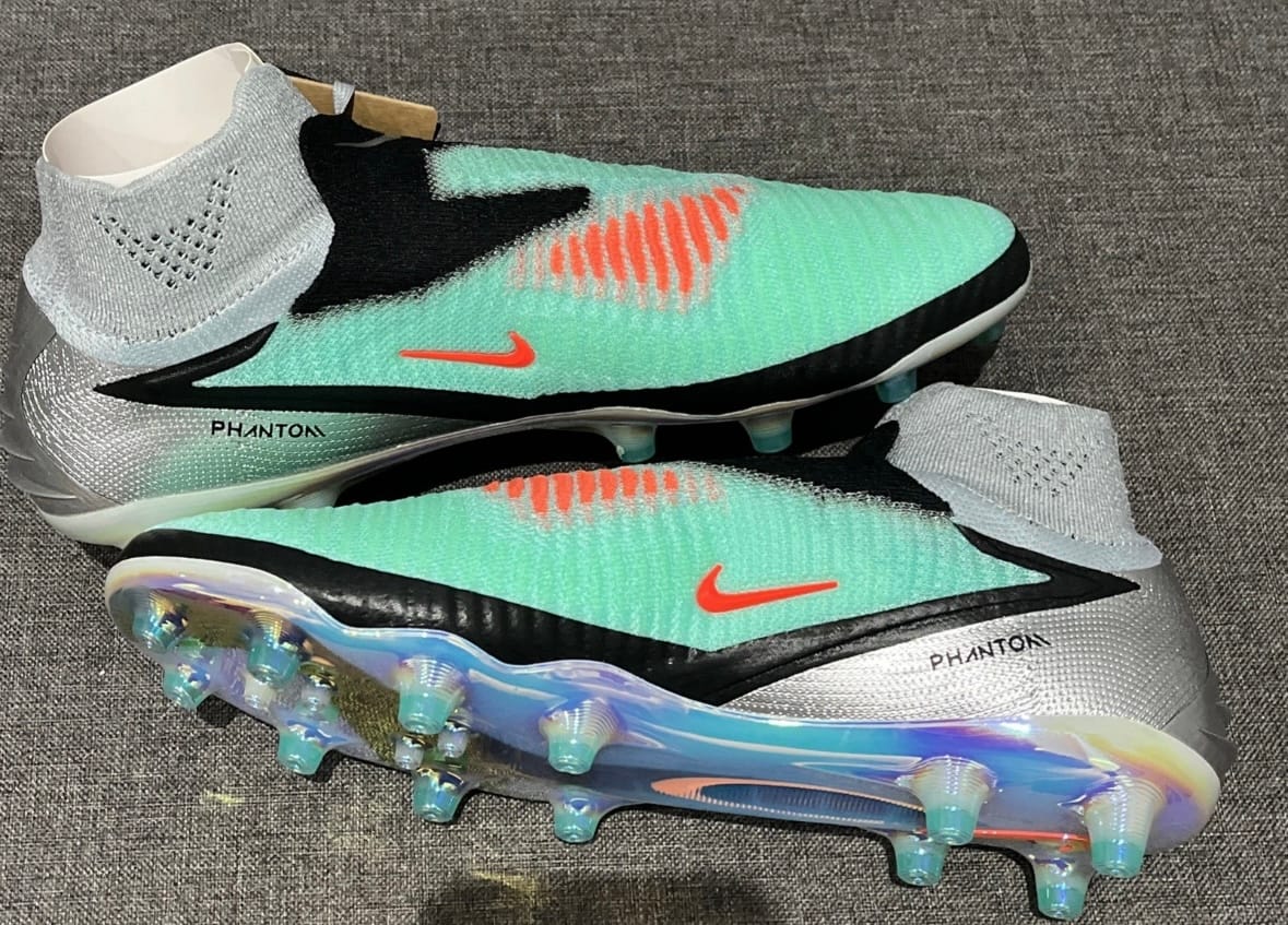 Nike Phantom 6 High Elite LE AG-Pro - Chrome/Black 