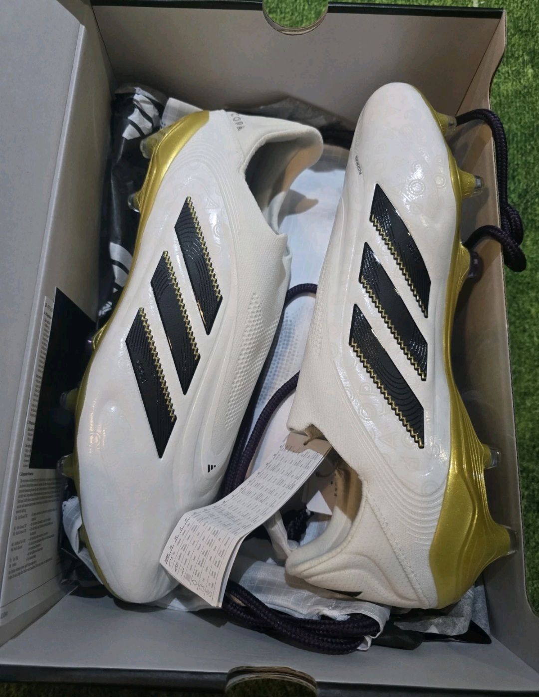 Adidas Copa Pure 3 Elite LL Football Boots White/Gold
