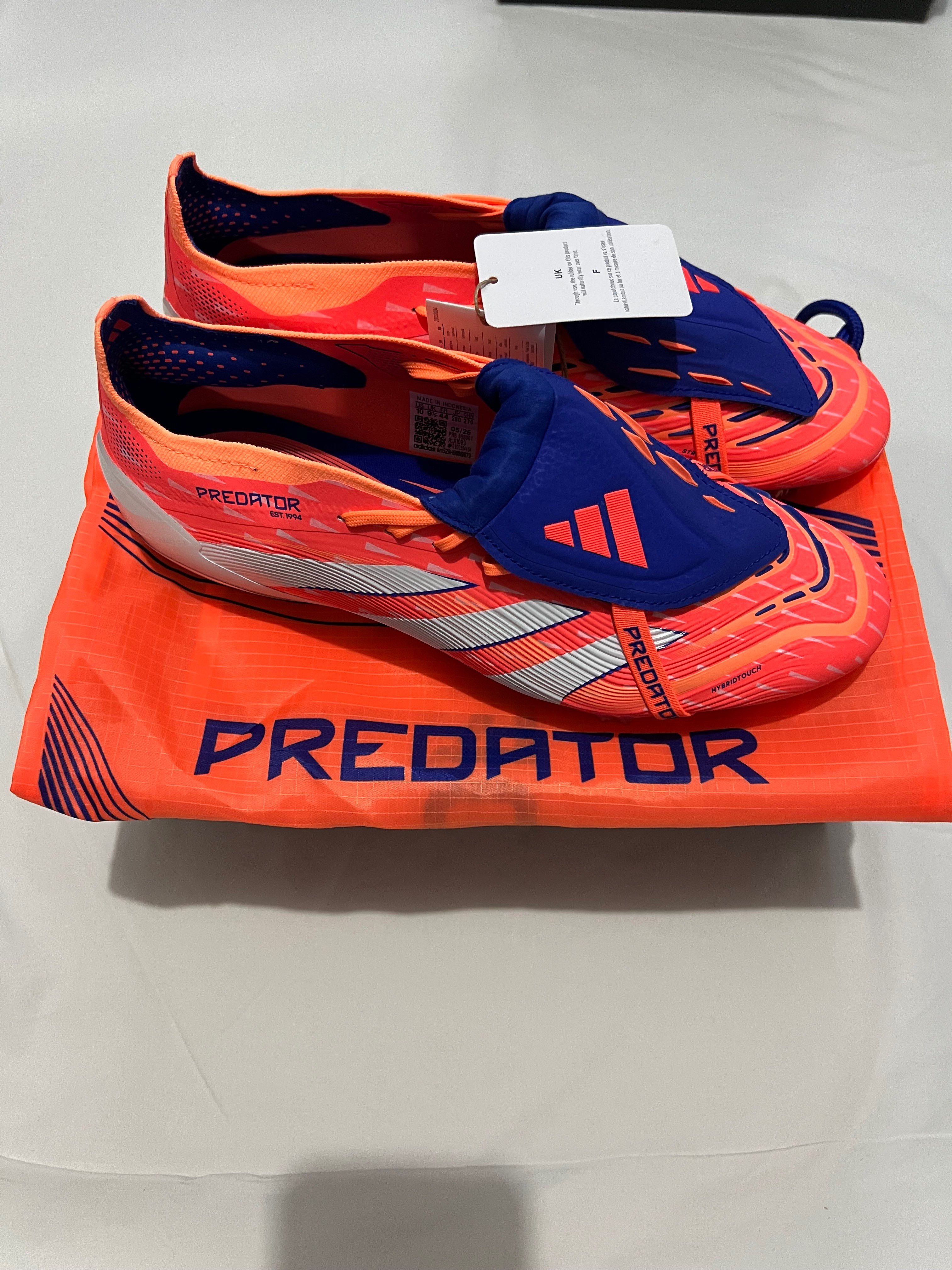 Adidas Predator Elite FG – Orange/Blue Red/Blue 