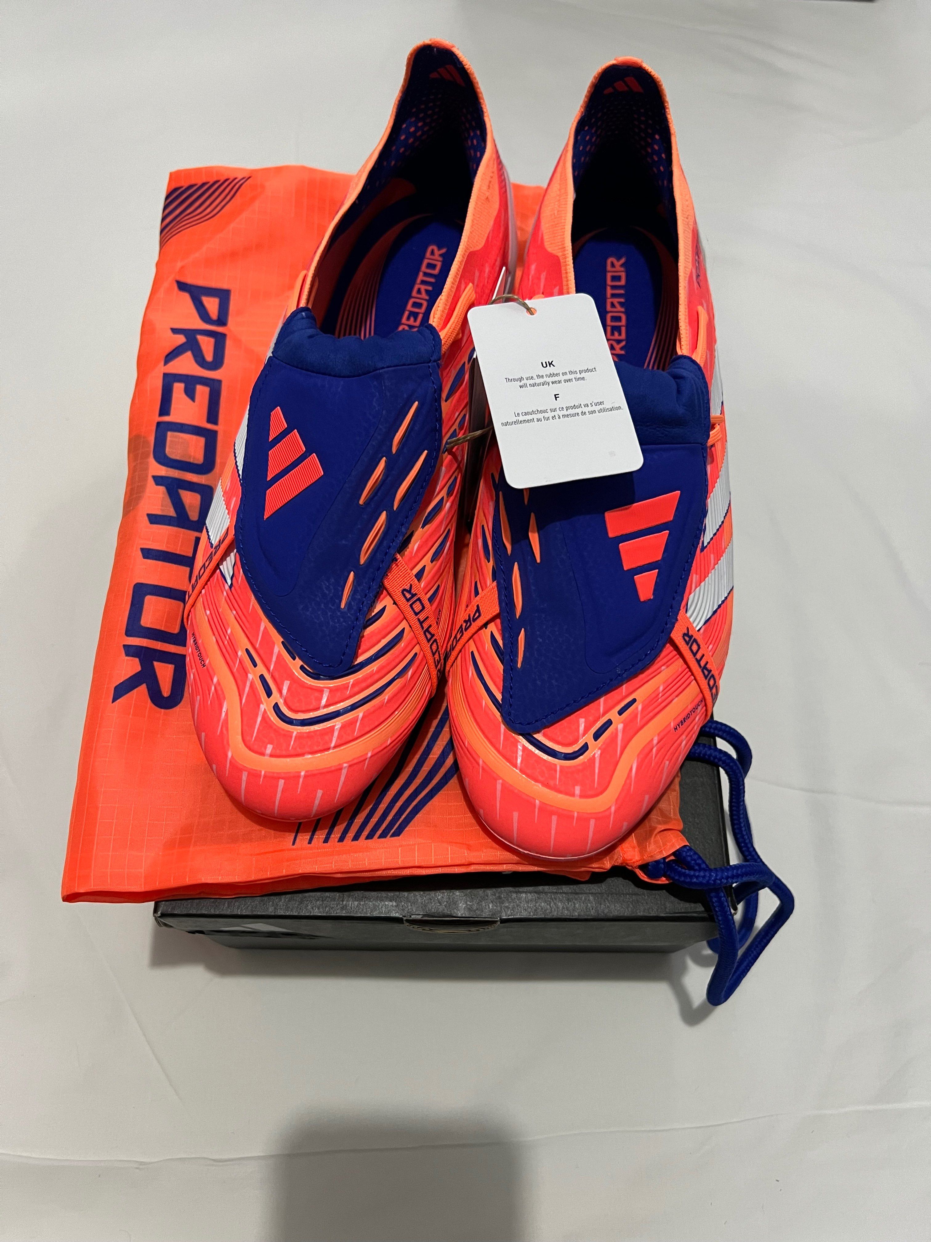 Adidas Predator Elite FG – Orange/Blue Red/Blue 