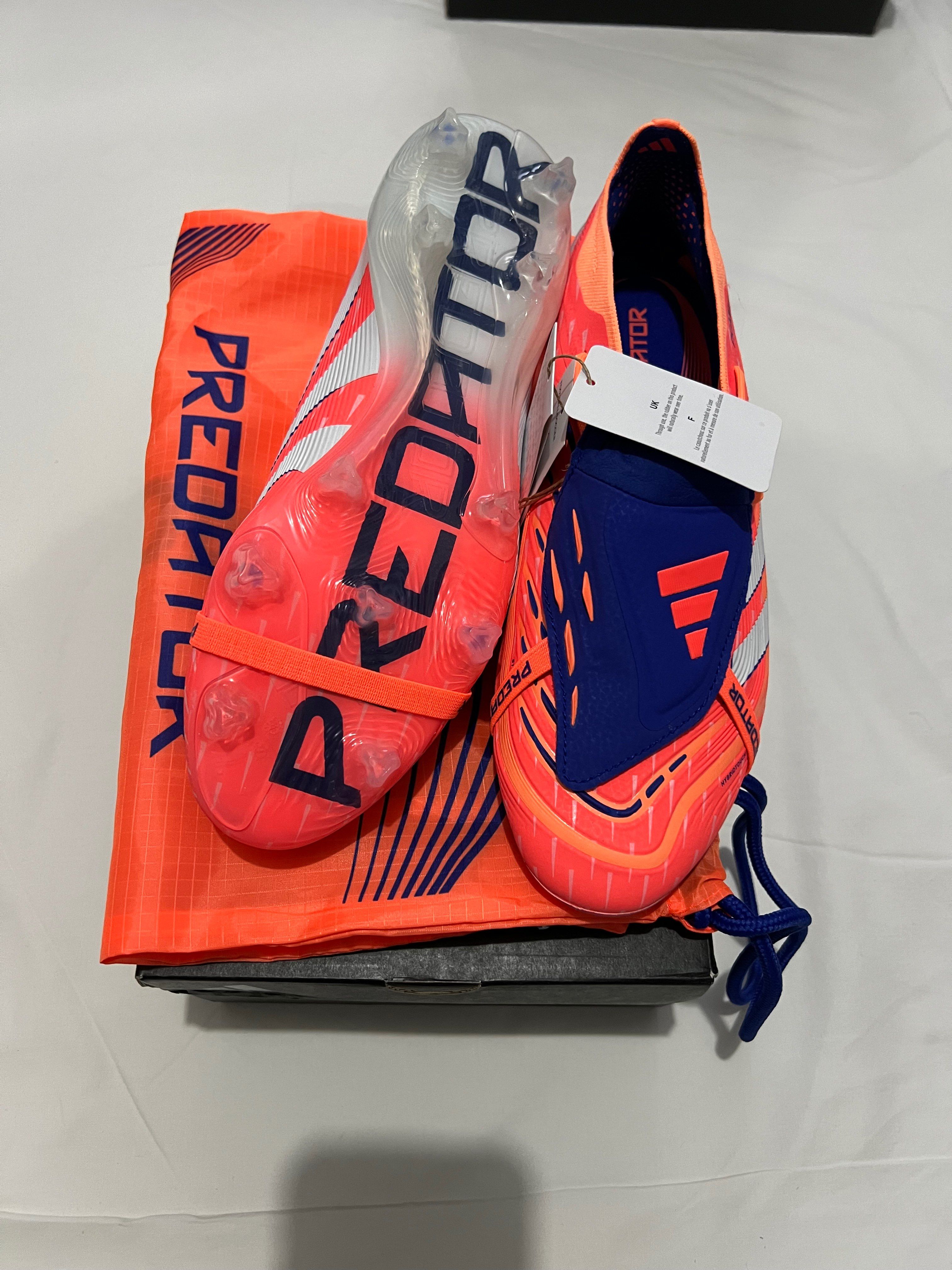 Adidas Predator Elite FG – Orange/Blue Red/Blue 