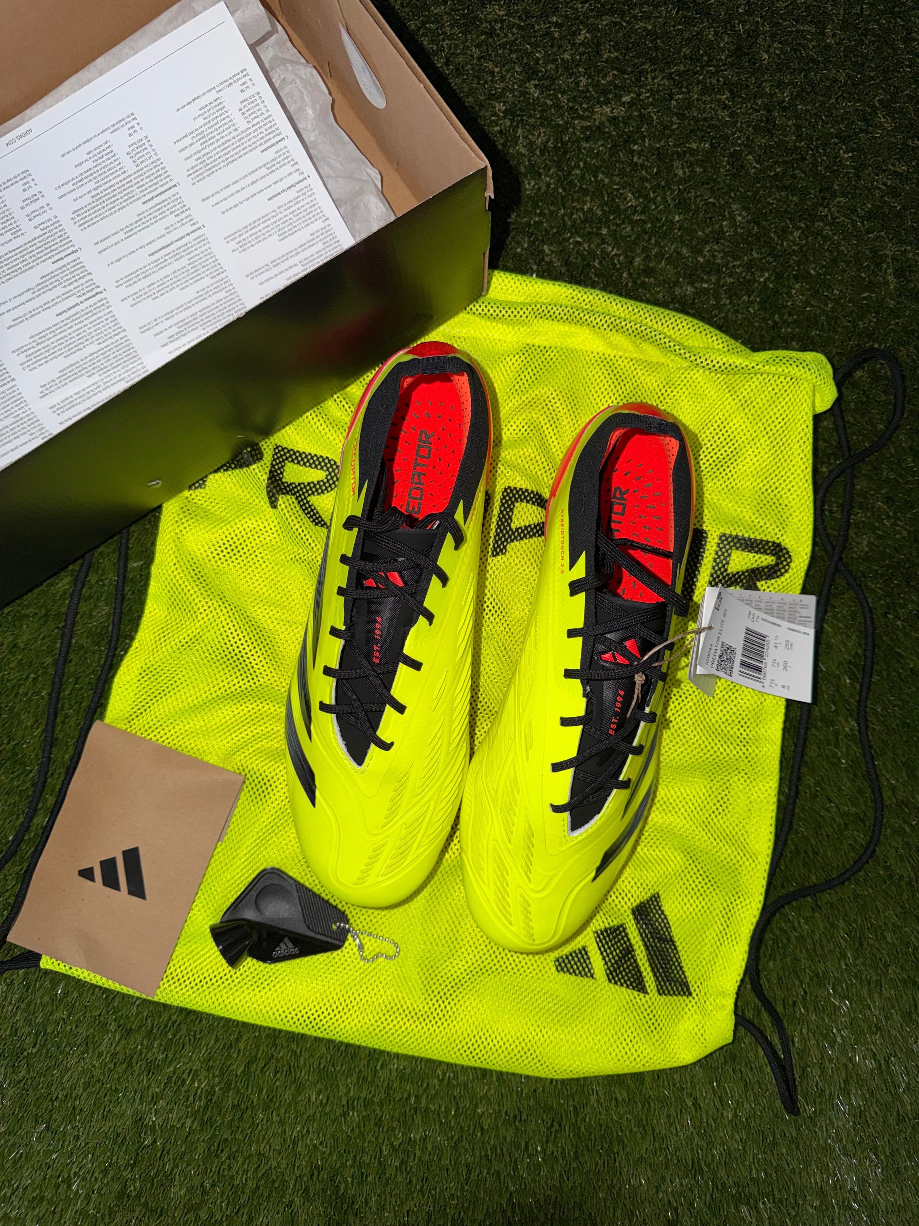 Adidas Predator Elite SG Laced Neon Green