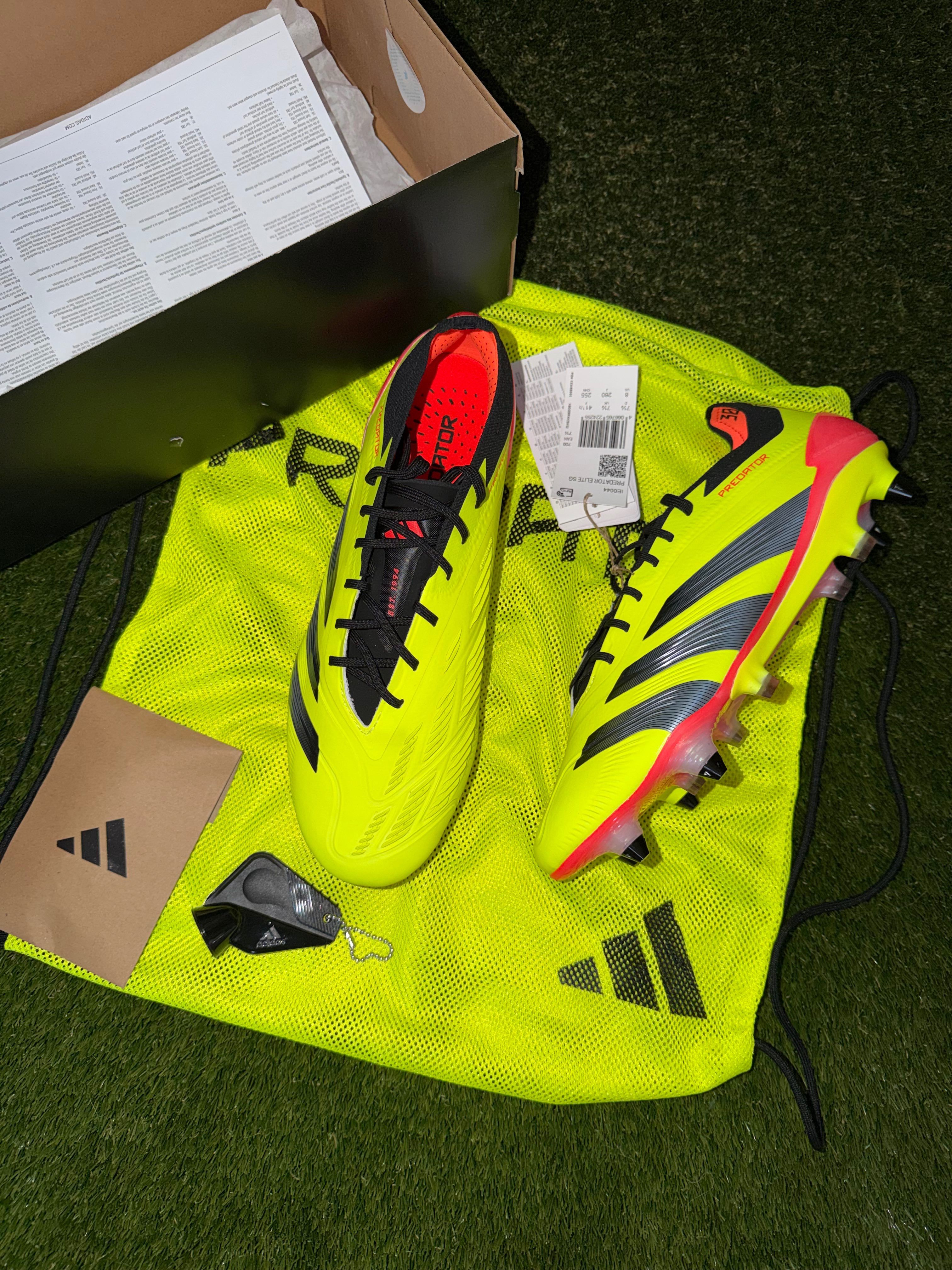 Adidas Predator Elite SG Laced Neon Green
