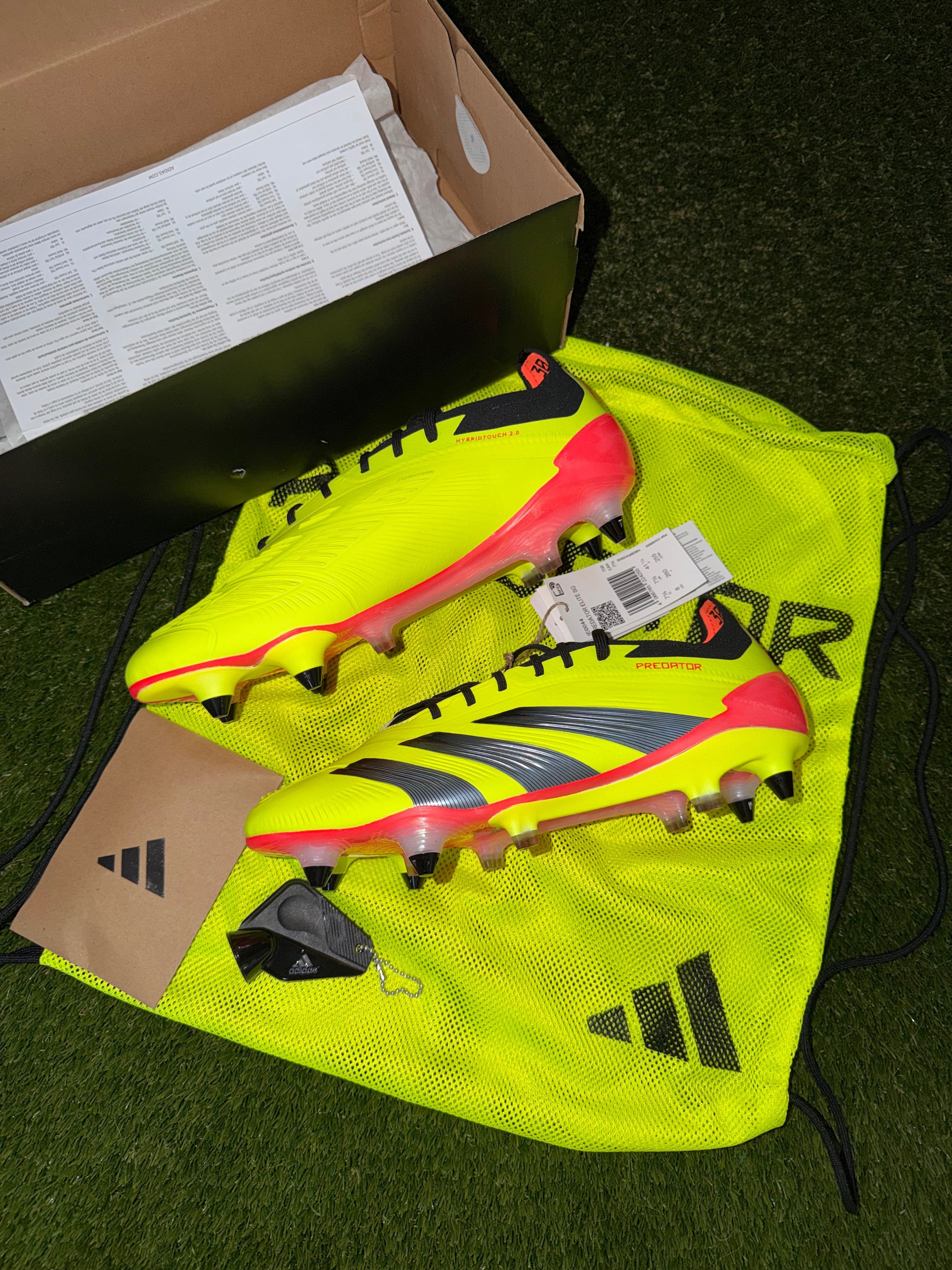 Adidas Predator Elite SG Laced Neon Green