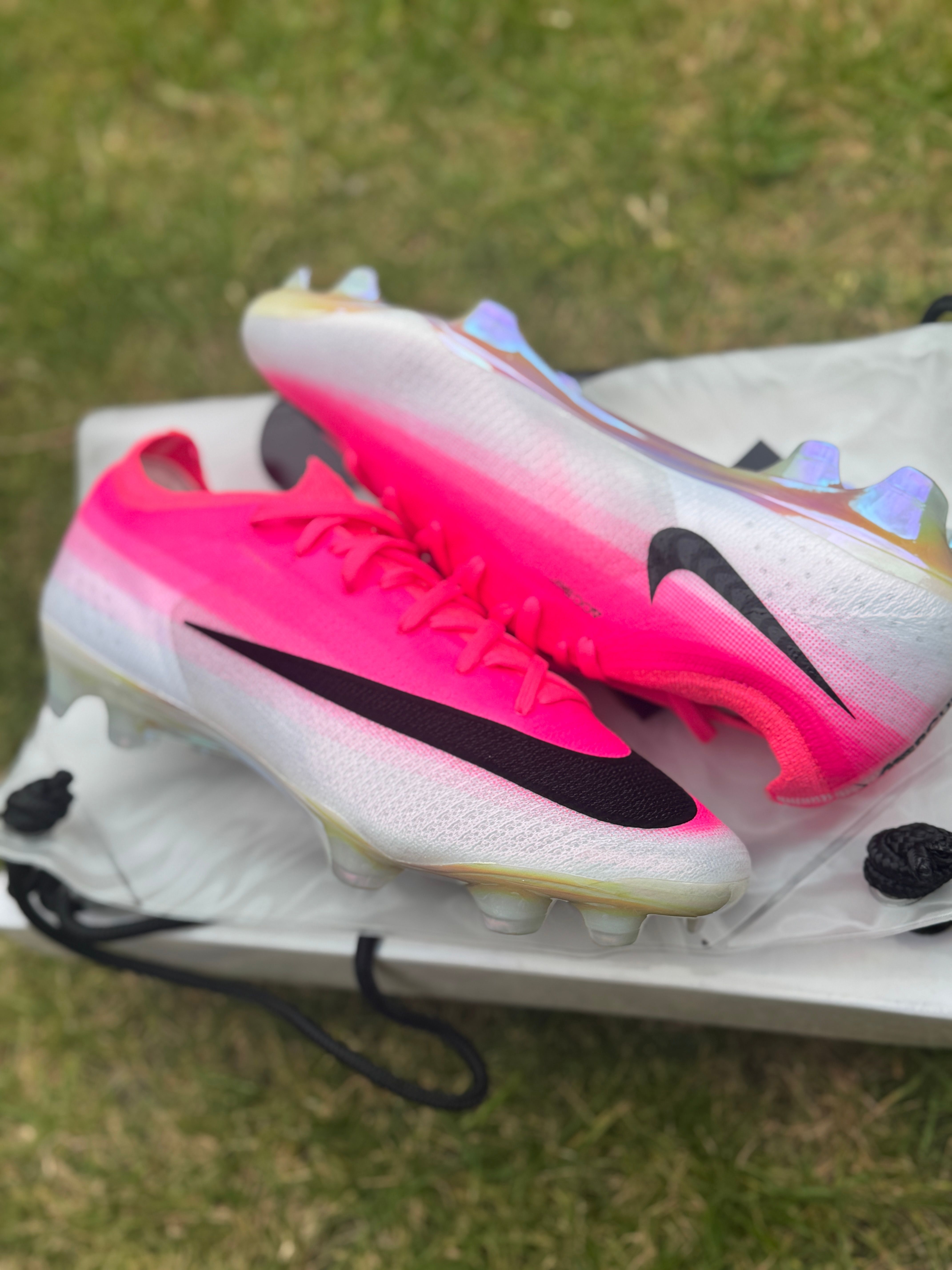 Nike Mercurial Vapor 17 Elite FG - Pink / White 