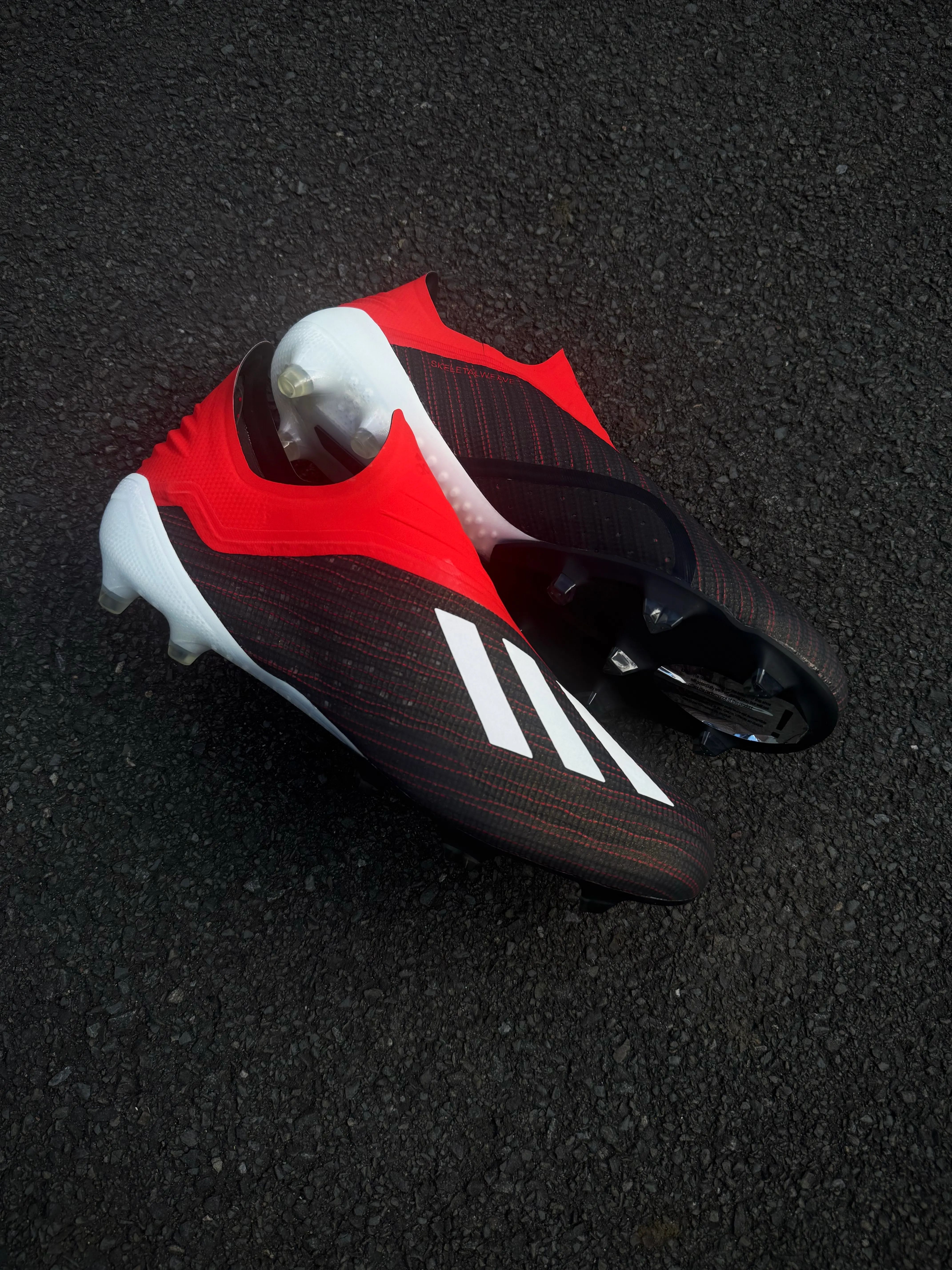 Adidas X 18+ FG Black/Red/White