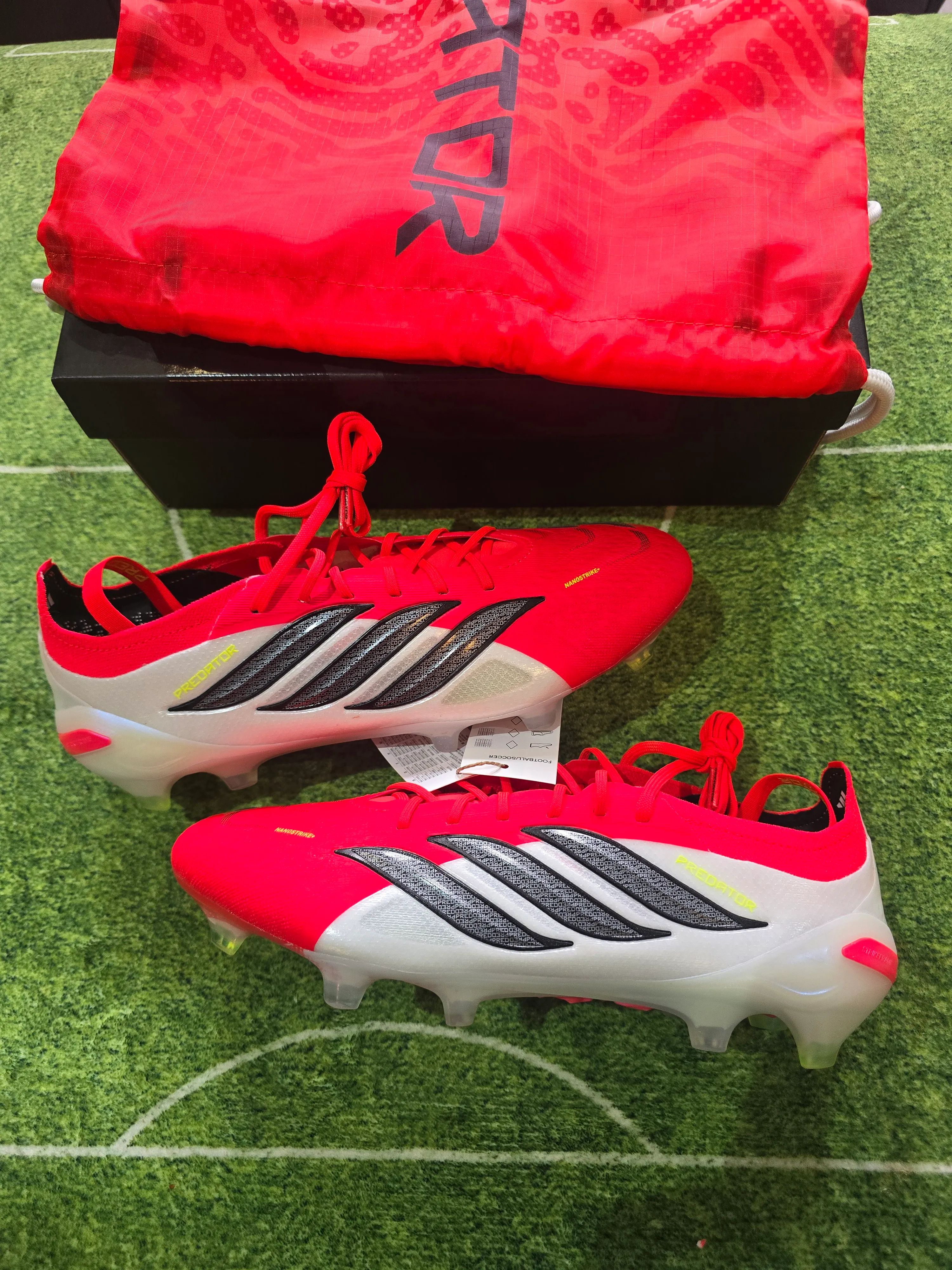 Adidas Predator Elite FT FG Football Boots Lucid Red/Core