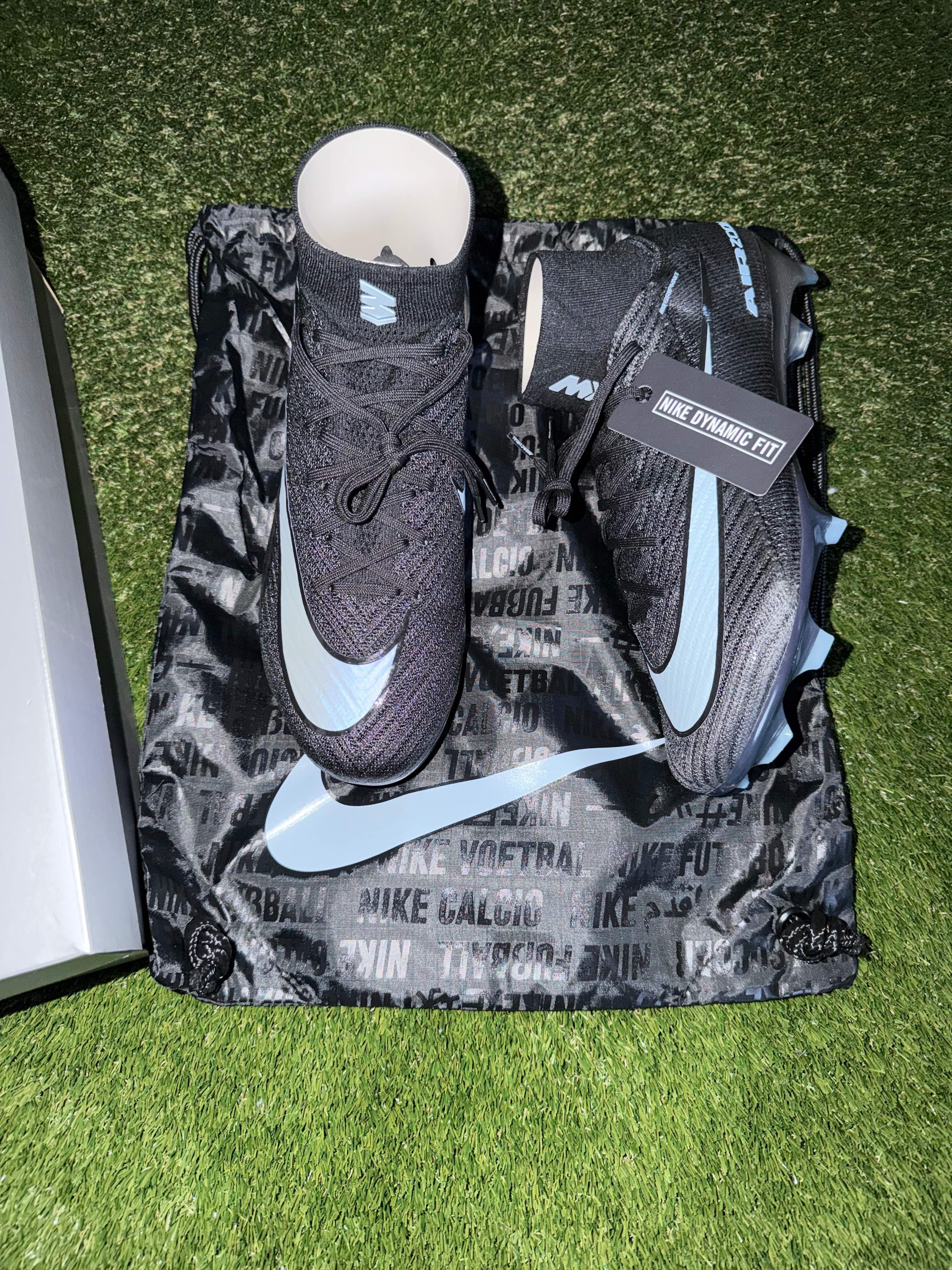 Nike Air Zoom Mercurial Superfly Elite FG Black/ Ice Blue