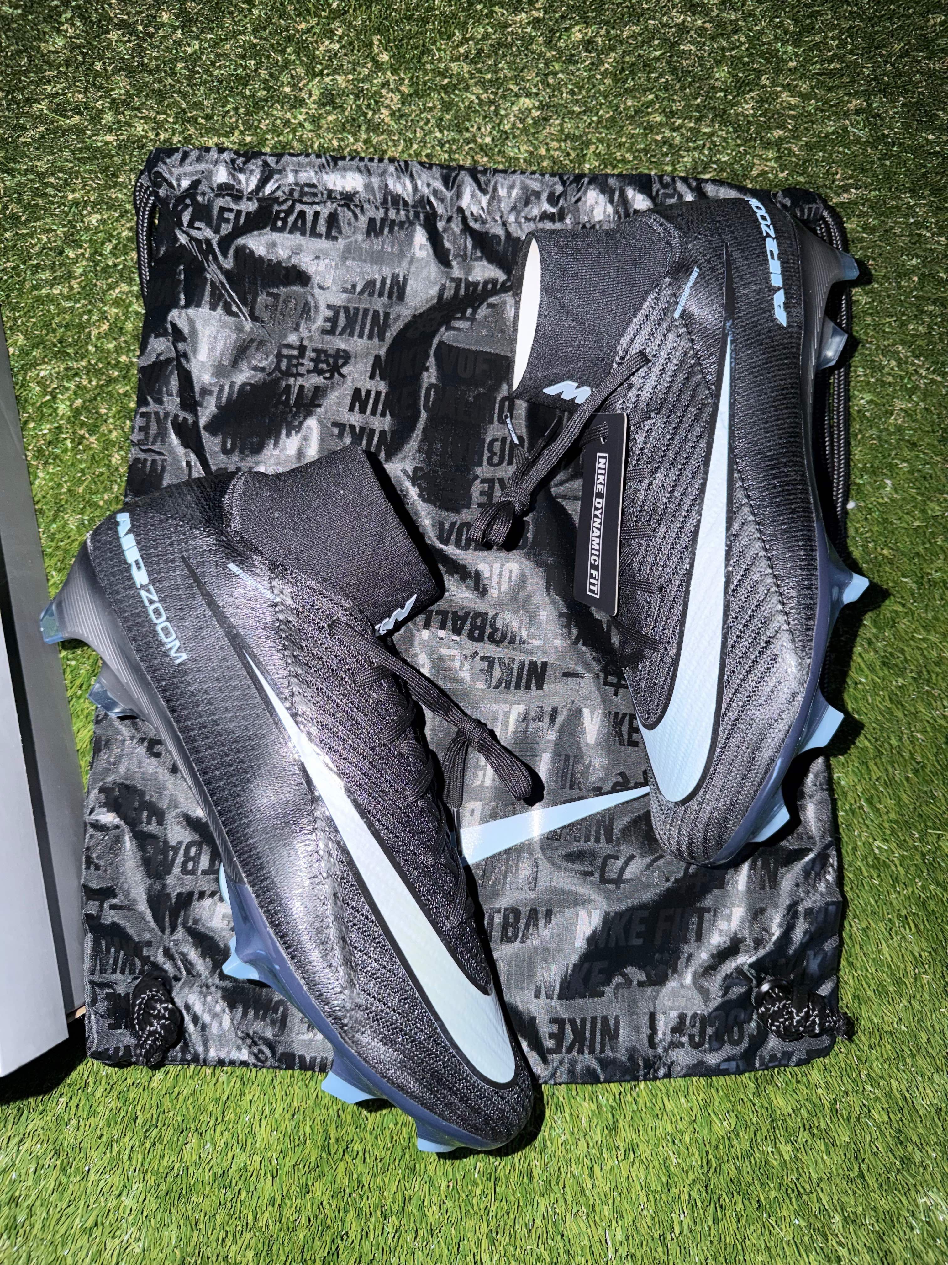 Nike Air Zoom Mercurial Superfly Elite FG Black/ Ice Blue