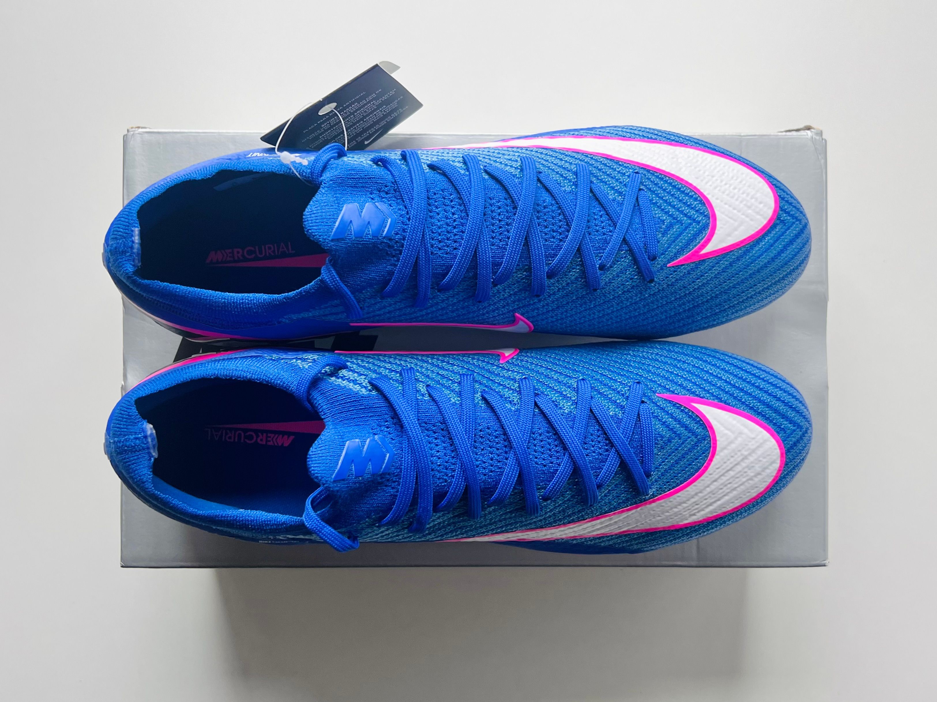 Nike Air Zoom Mercurial Vapor 16 Elite AG Attack - Racer Blue / White
