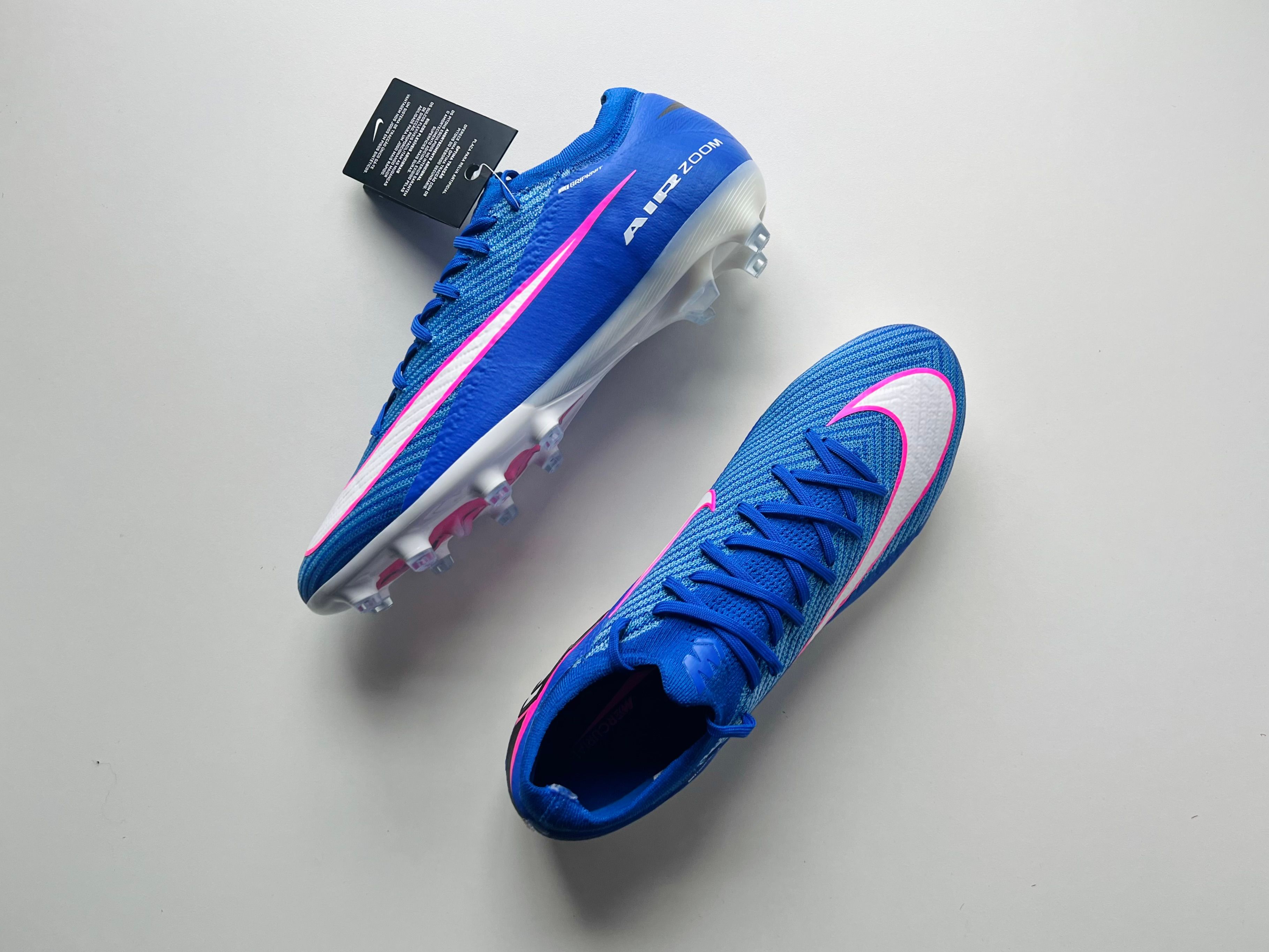 Nike Air Zoom Mercurial Vapor 16 Elite AG Attack - Racer Blue / White