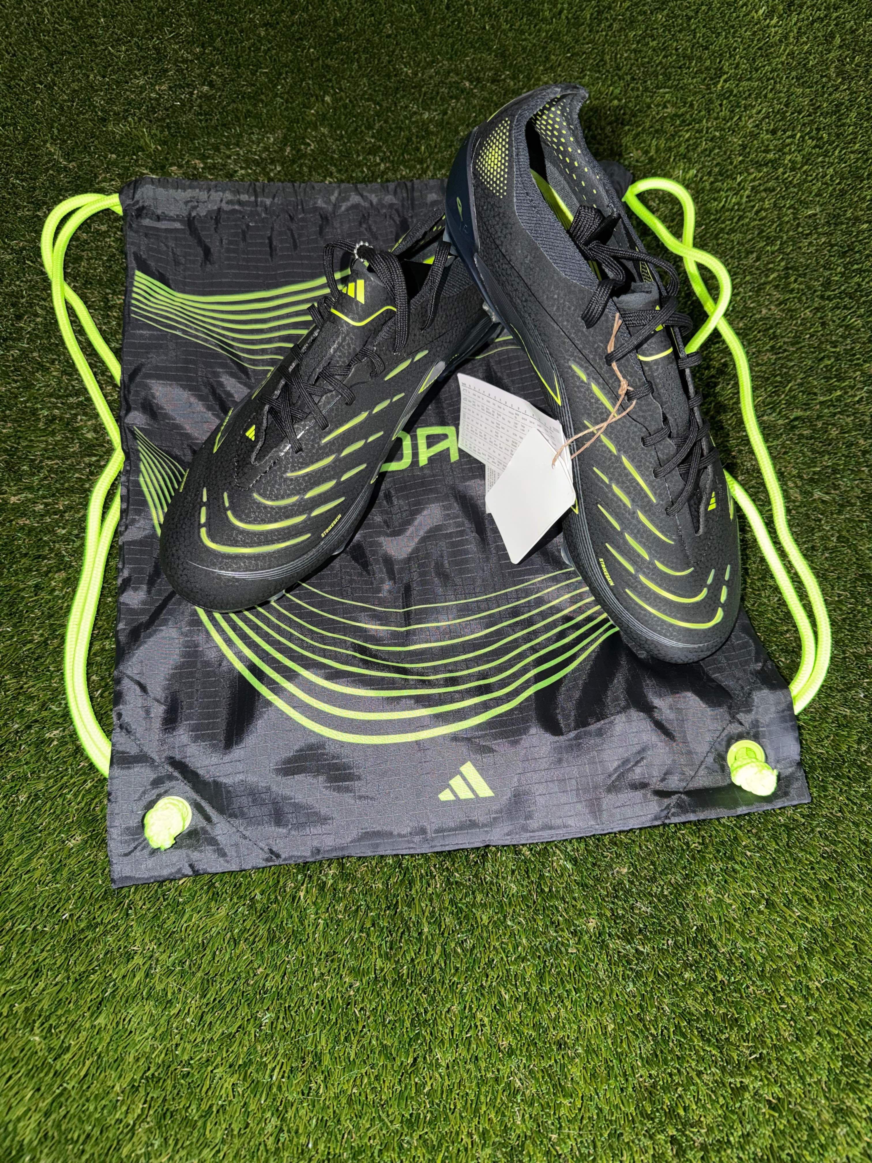 Adidas Predator Elite Soft Ground Black/Carbon/Lemon