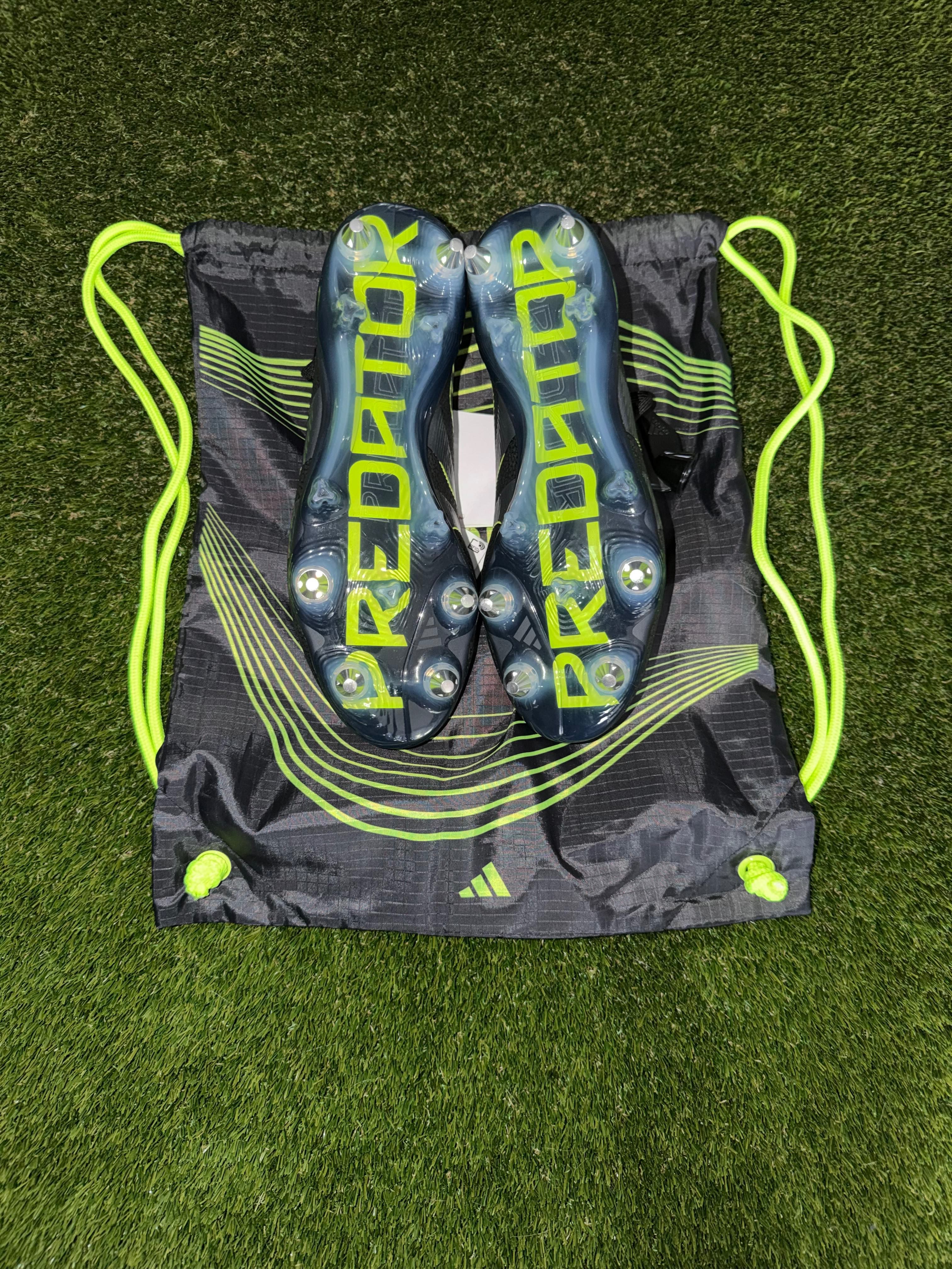 Adidas Predator Elite Soft Ground Black/Carbon/Lemon